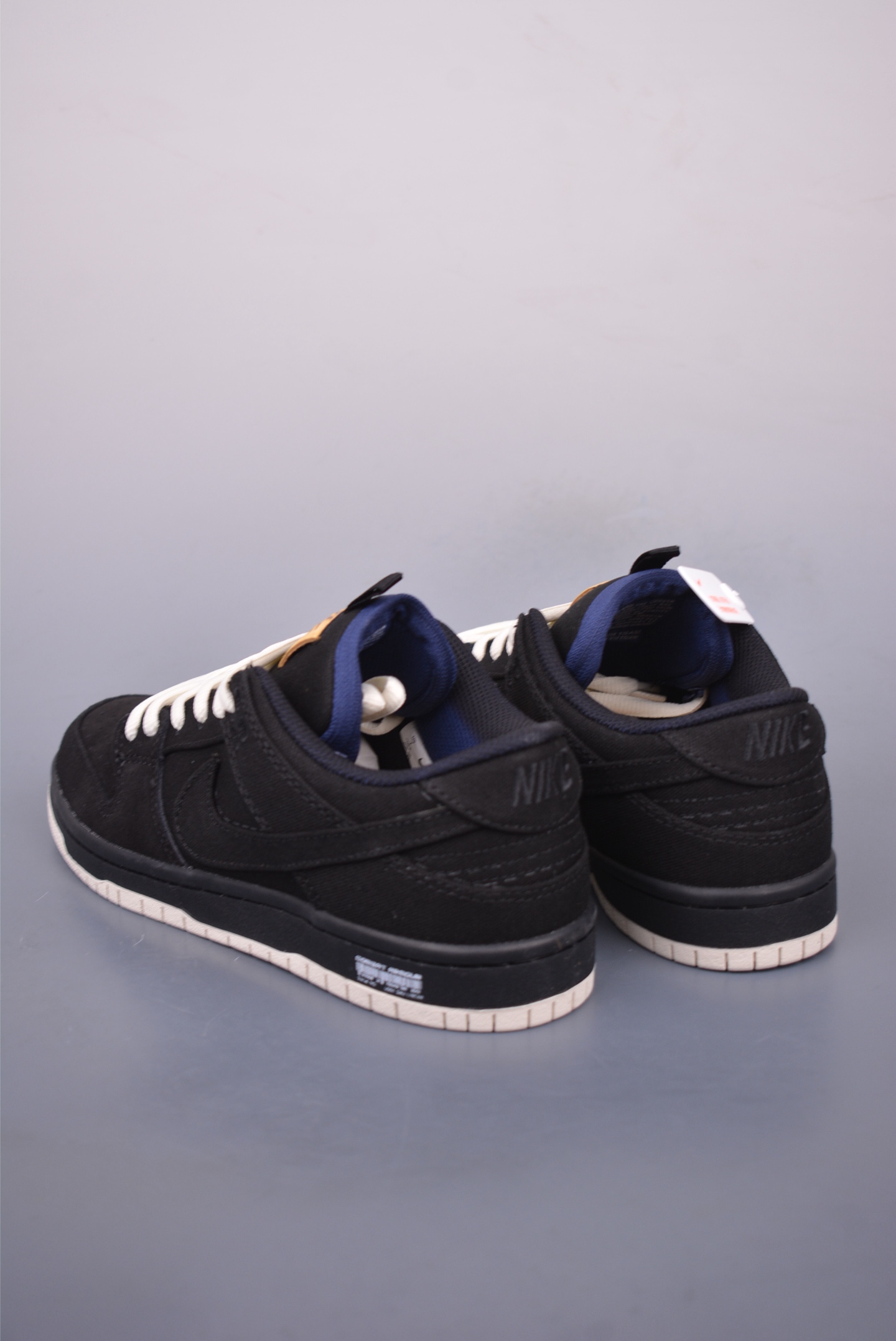 Nike SB Dunk Low Black White Blue Canvas Premium Quality Sneakers DX6775-400 2 i1747441360537 5057 0 1