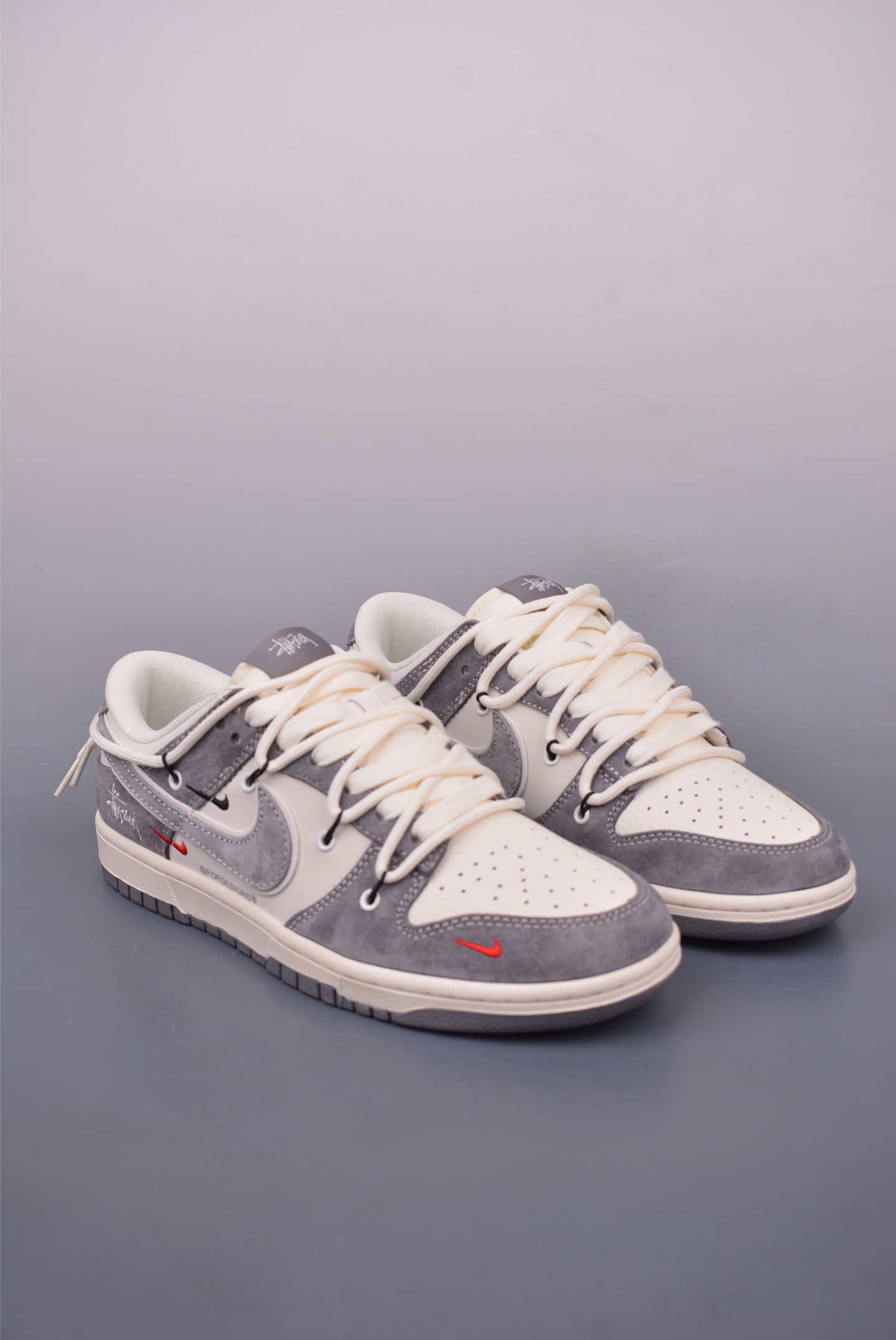 300 Nike SB Dunk Low 斯图西联名 解构抽绳鞋带 YX5066-328