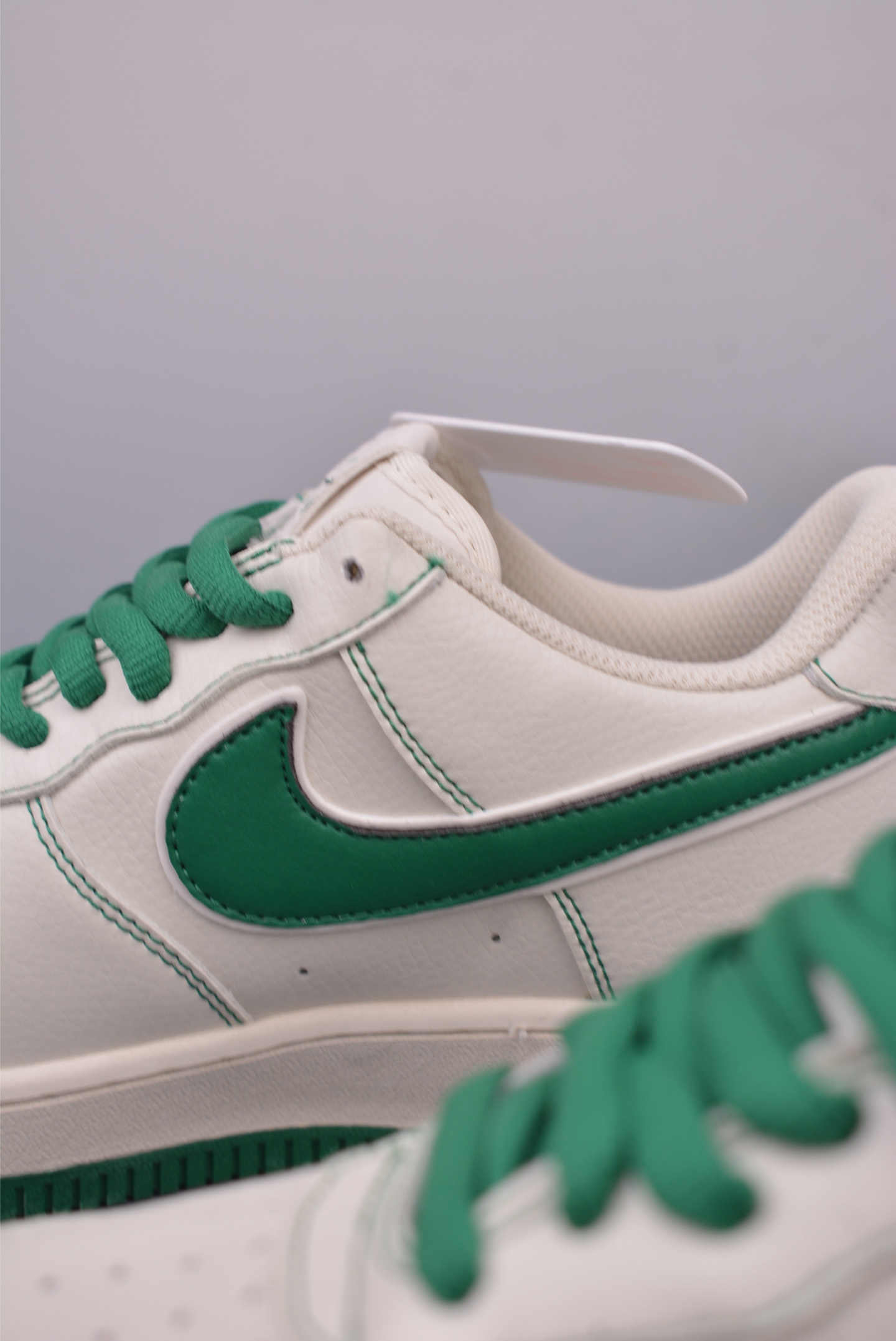Nike Air Force 1 Low Balenciaga Cream Green Sneakers - Limited Edition 9 i1747525100769 3693 0 7