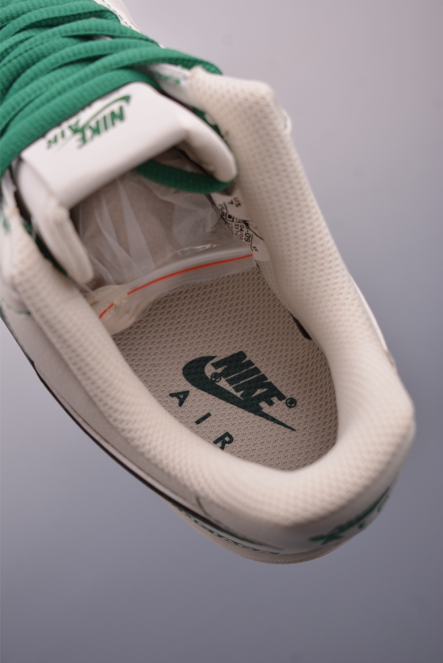Nike Air Force 1 Low Balenciaga Cream Green Sneakers - Limited Edition 10 i1747525115406 1080 0 8