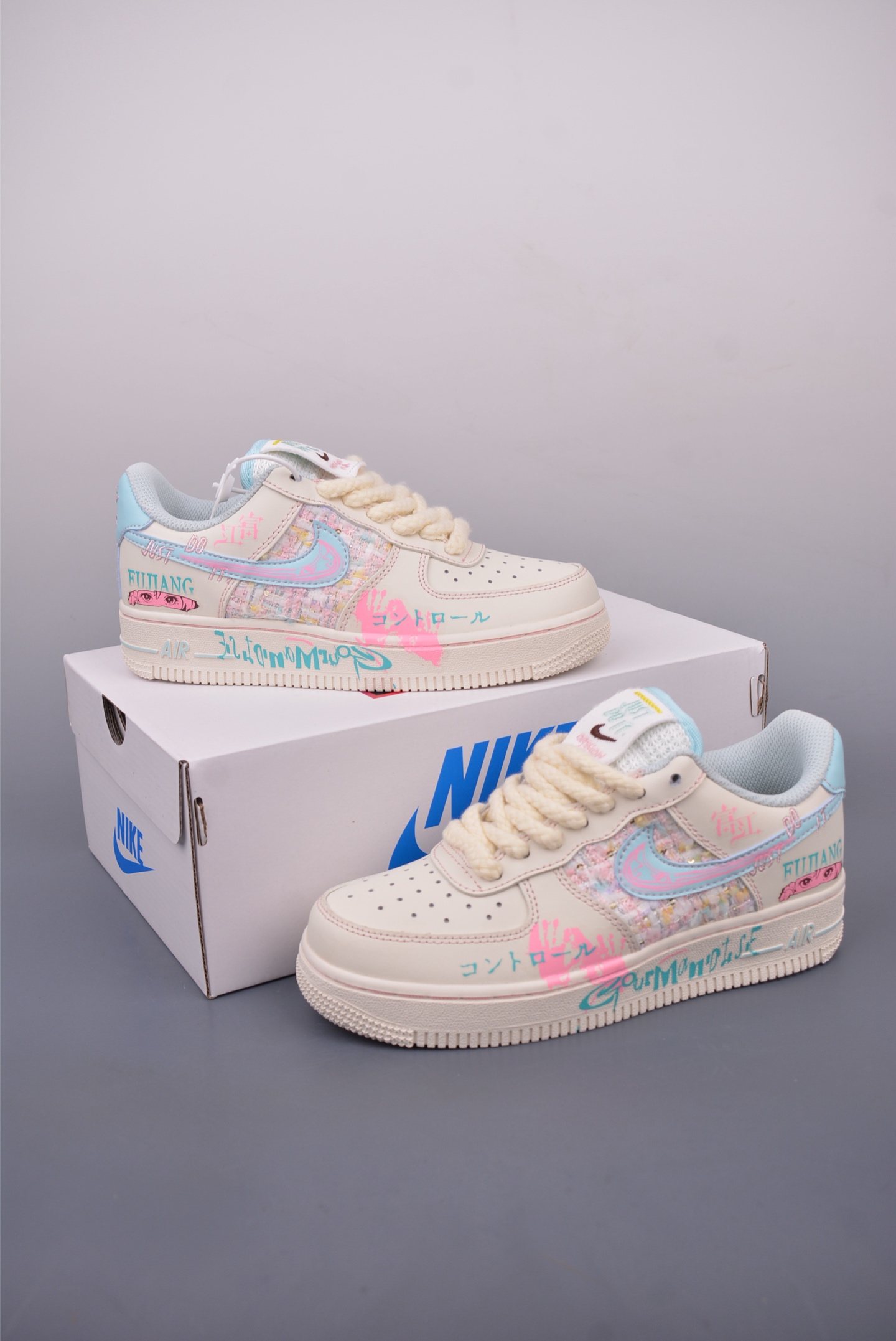 Nike Air Force 1 Low Custom "Chanel" Style - Limited Edition Sneakers 6 i1747525184887 2804 0 4
