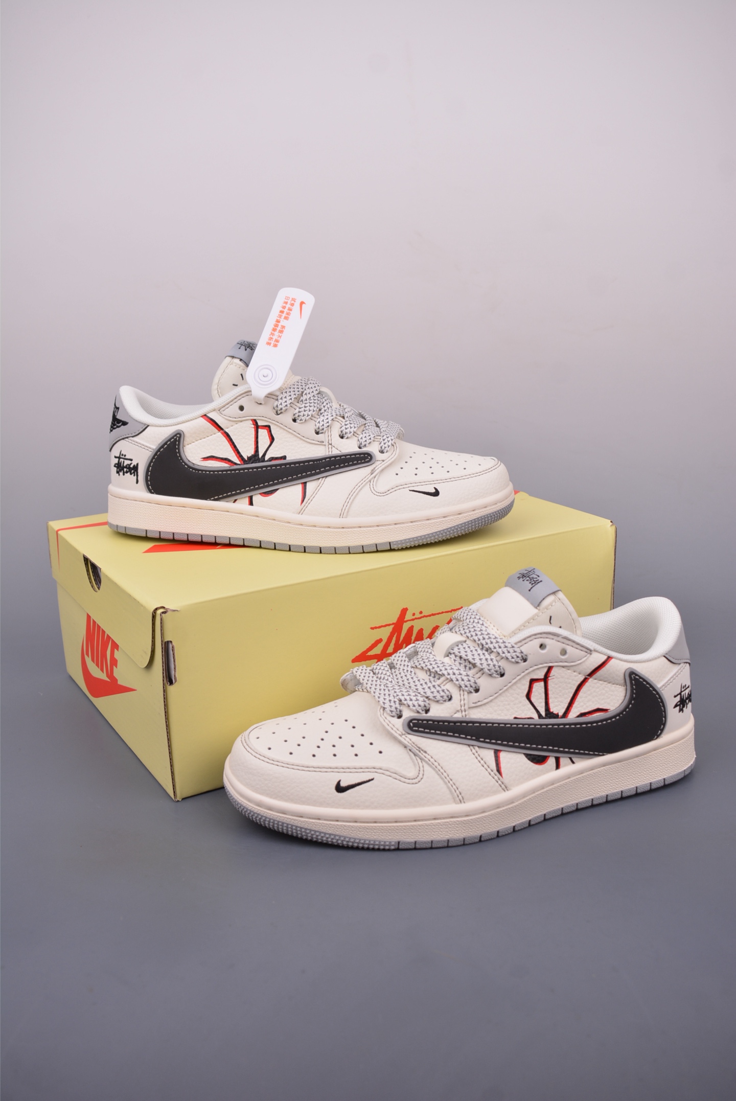 Fragment x Travis Scott x Stussy Air Jordan 1 Low - Limited Edition Sneaker 6 i1747526277271 4355 0 4