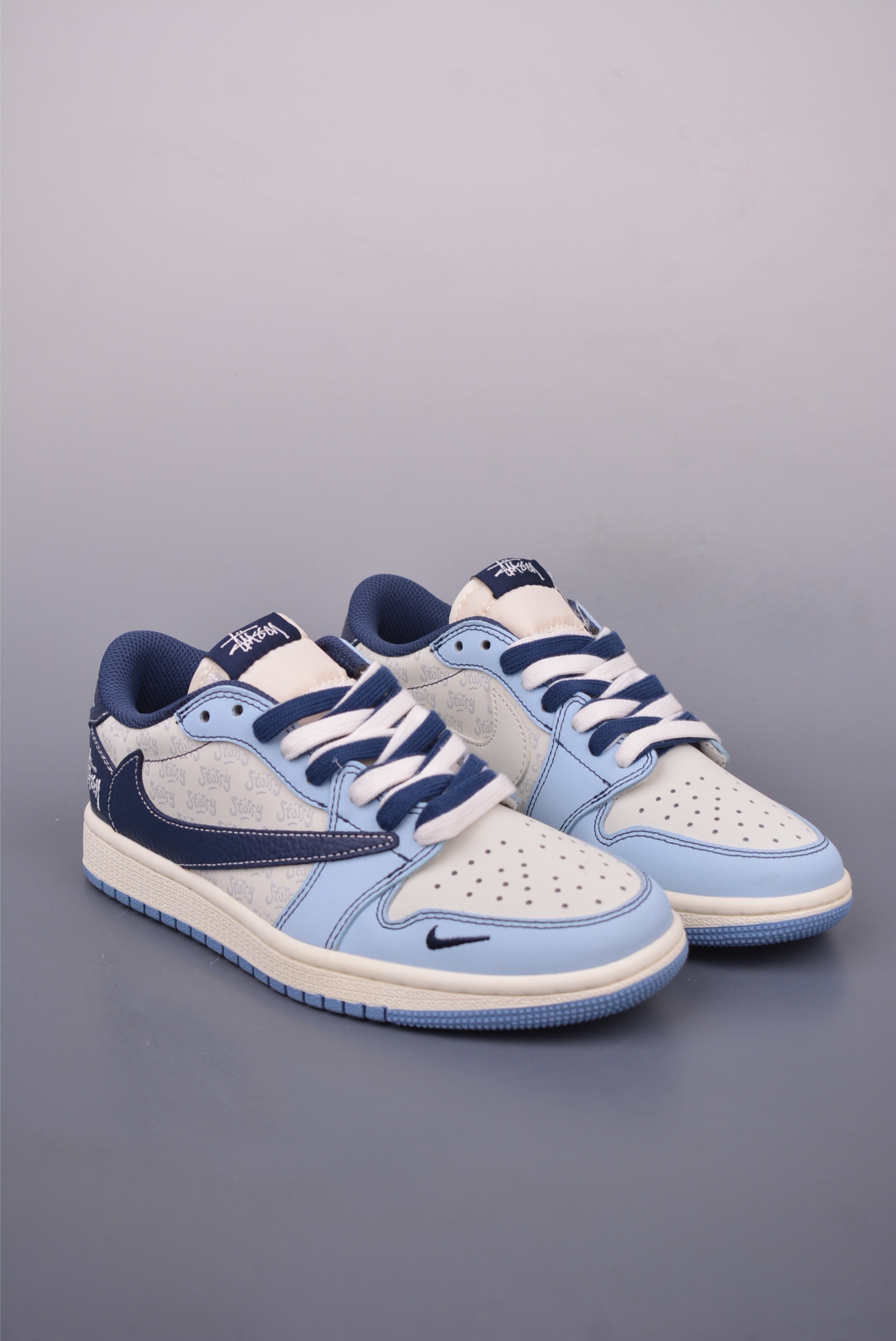 Fragment Design x Travis Scott x Stussy Air Jordan 1 Low Sneakers 2 i1747526384765 3936 0 0