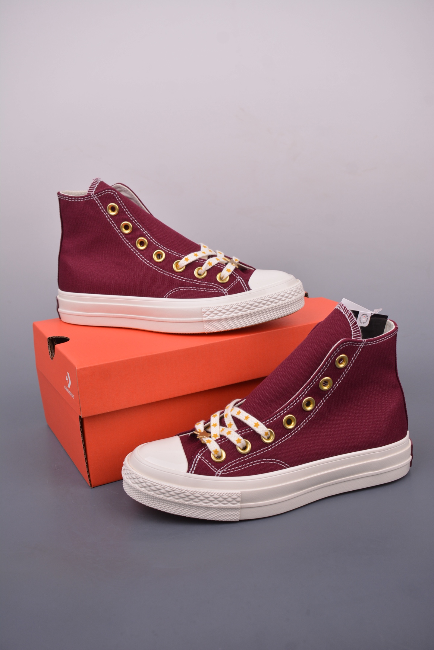 Converse Chuck 1970s High Top Sneakers - Wine Red Star Edition 6 i1747606376554 4804 0 0