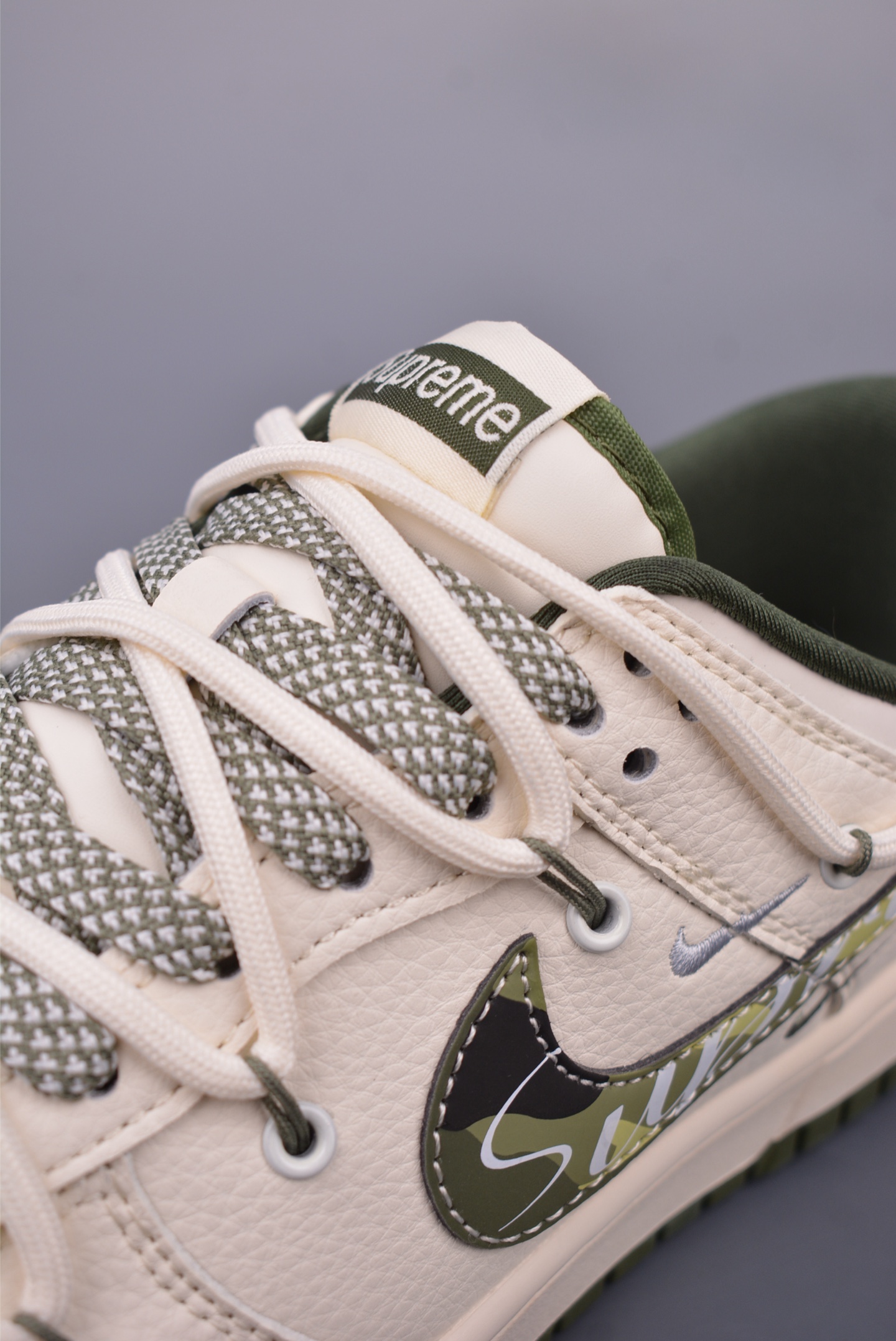 300 Nike SB Dunk Low Supreme联名 解构抽绳鞋带 DM6868-081
