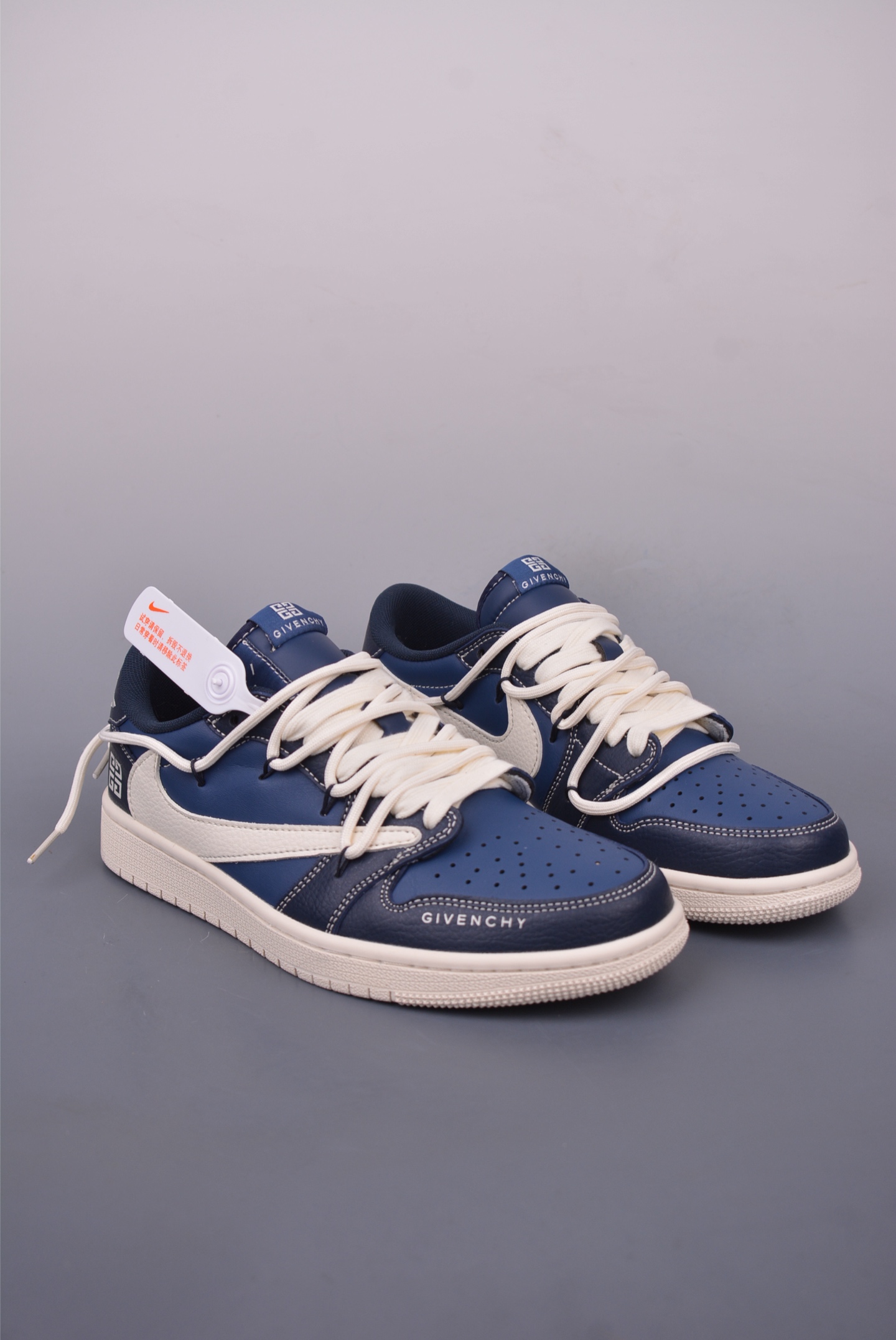 300 Nike Jordan Air Jordan 1 Givechy联名 绑带解构 DM6868-105