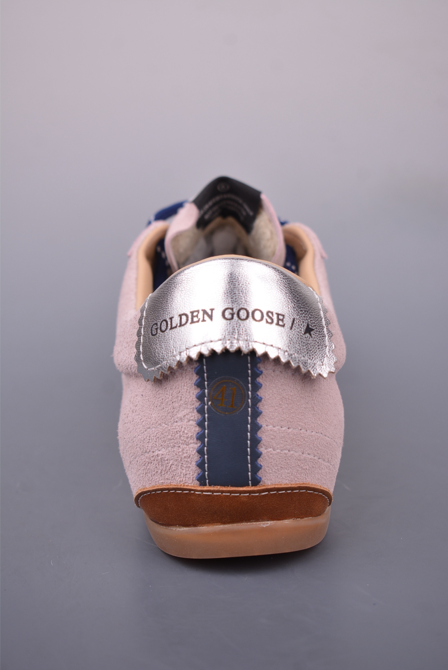 Golden Goose True Star Sneakers - Pink Suede with Silver Star Detail 4 i1747691777715 3325 0 3