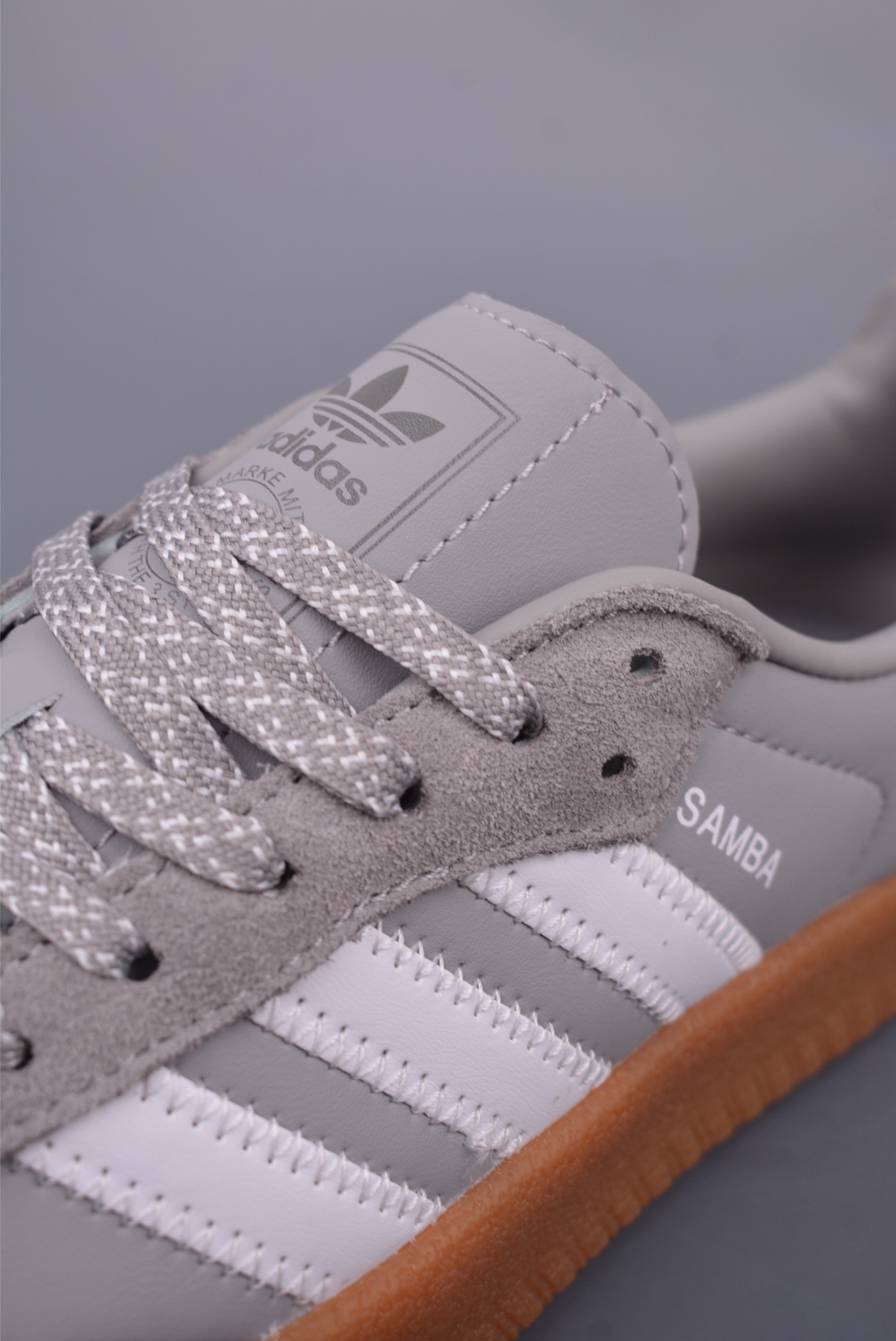 Adidas Samba Valentine Thick-Soled Casual Sneakers - Gray/White, Multiple Sizes 8 i1747692484162 9176 0 6