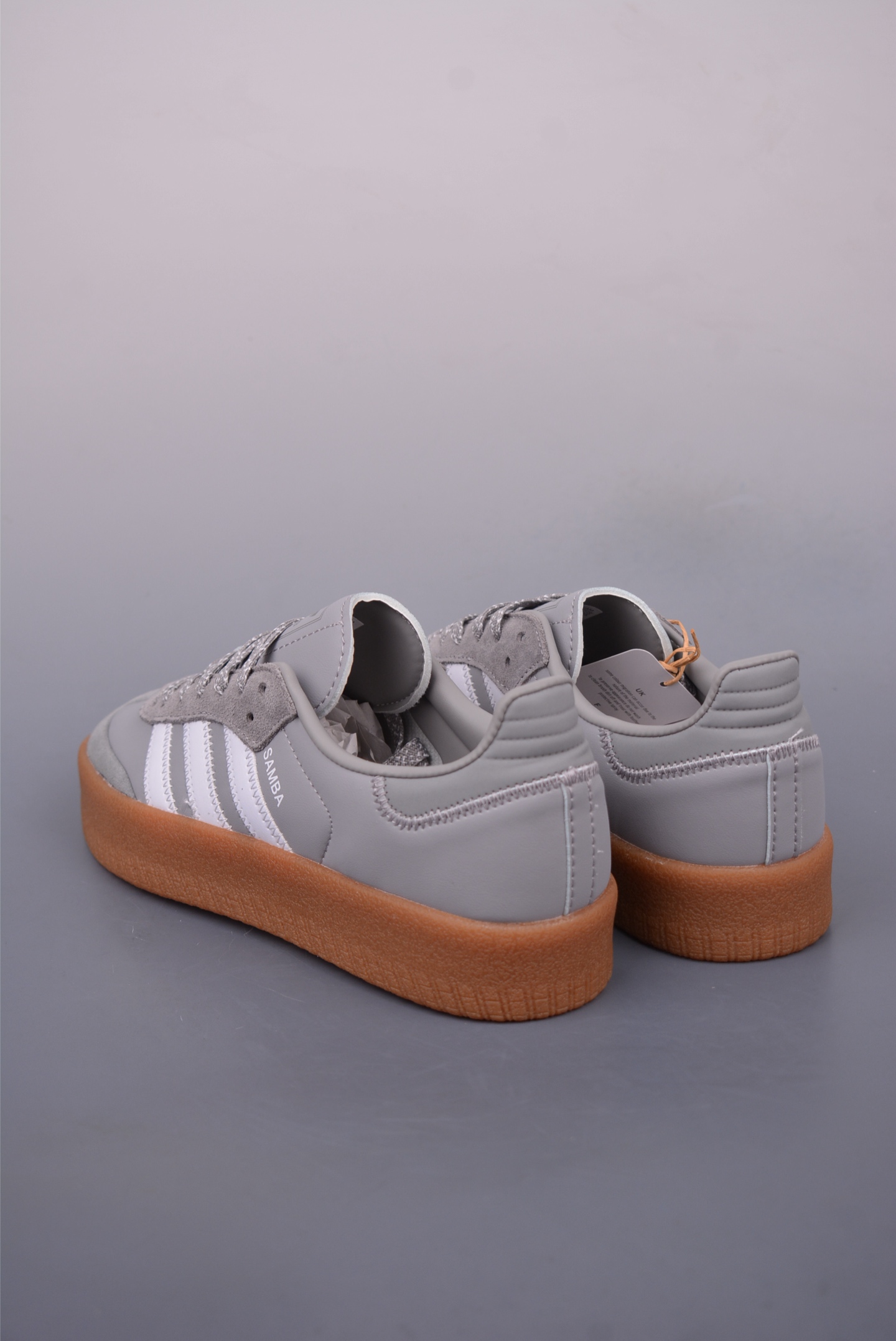 Adidas Samba Valentine Thick-Soled Casual Sneakers - Gray/White, Multiple Sizes 3 i1747692484200 3812 0 1