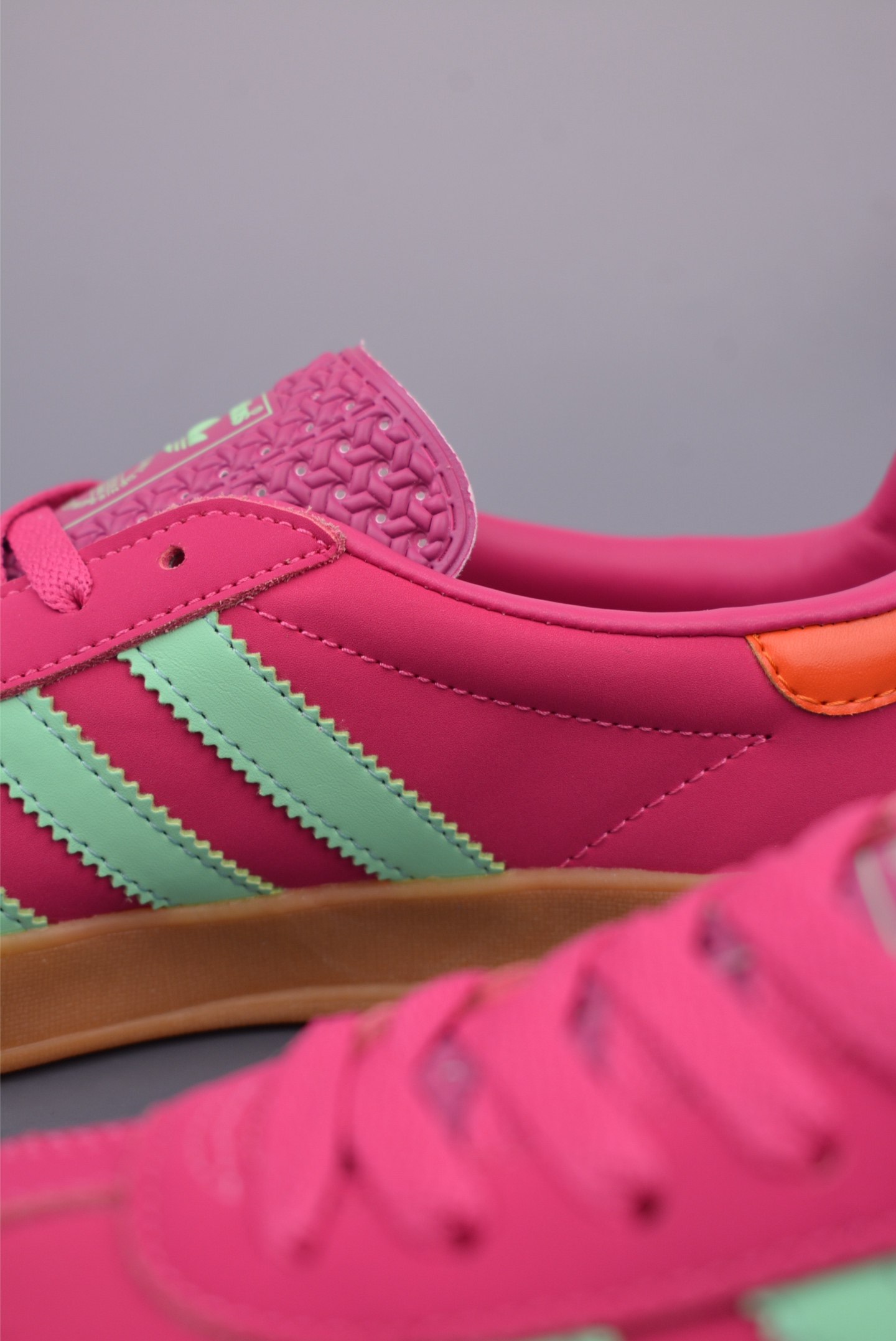 Adidas Originals Gazelle Indoor Casual Sneakers - Pink/Green, Size 35-41 8 i1747692534094 8275 0 7