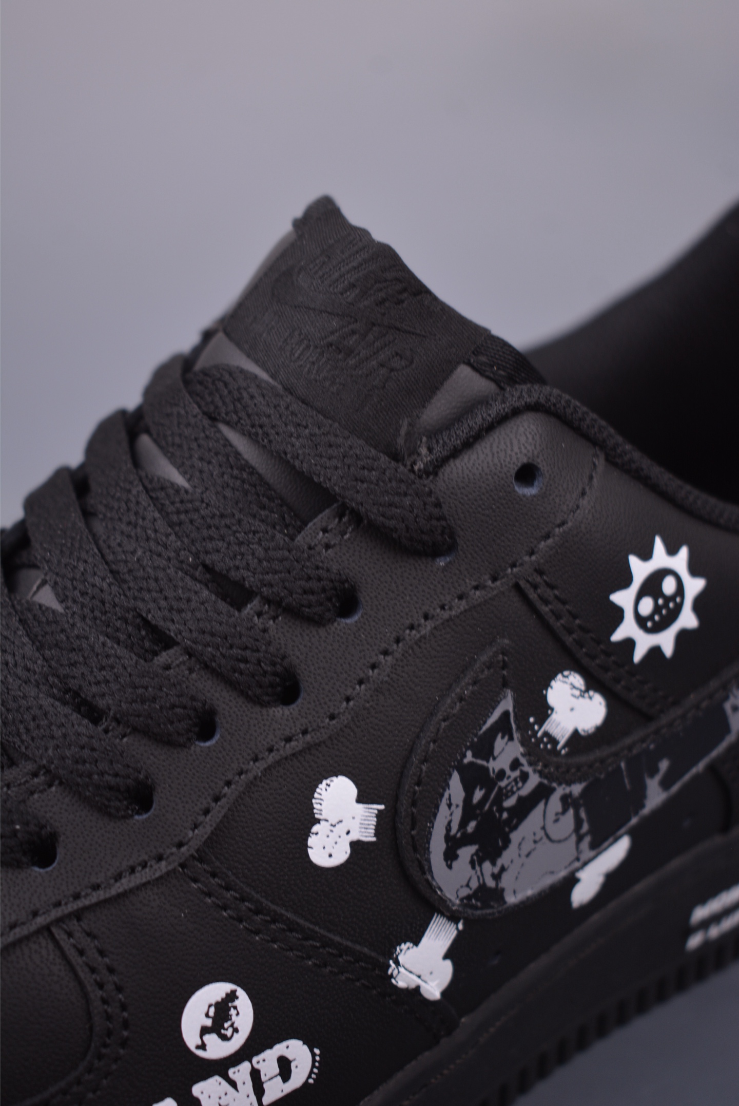 Nike Air Force 1 Low Custom "One Piece" Black Sneakers - Limited Edition 7 i1747692924227 6278 0 6