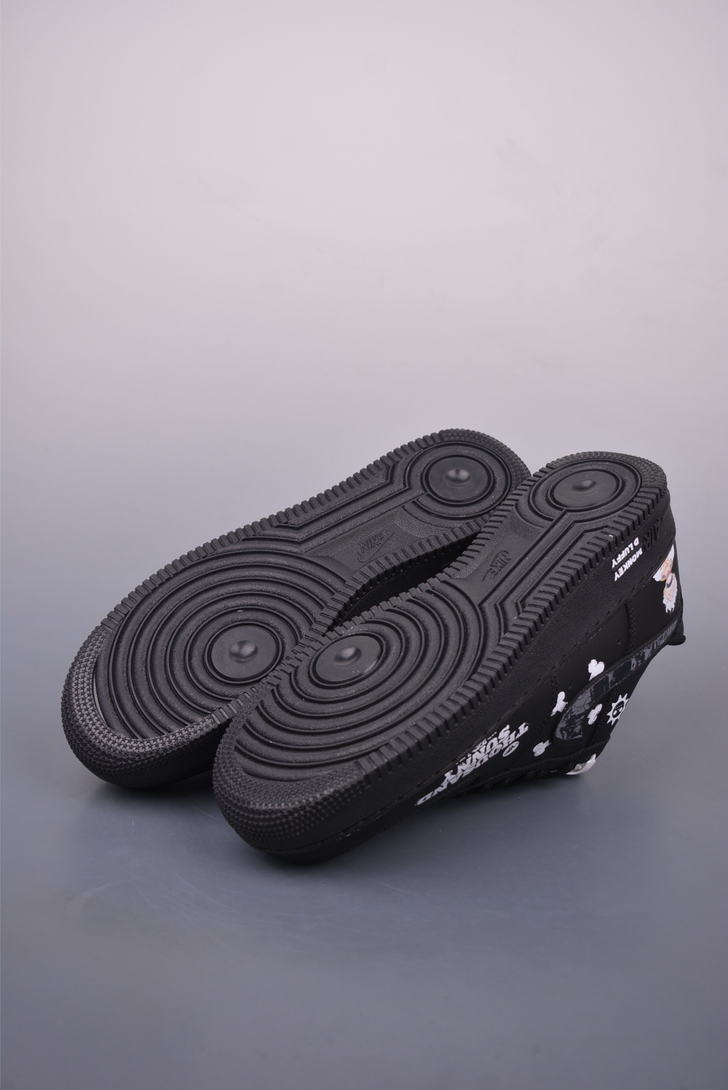Nike Air Force 1 Low Custom "One Piece" Black Sneakers - Limited Edition 3 i1747692924262 5399 0 2