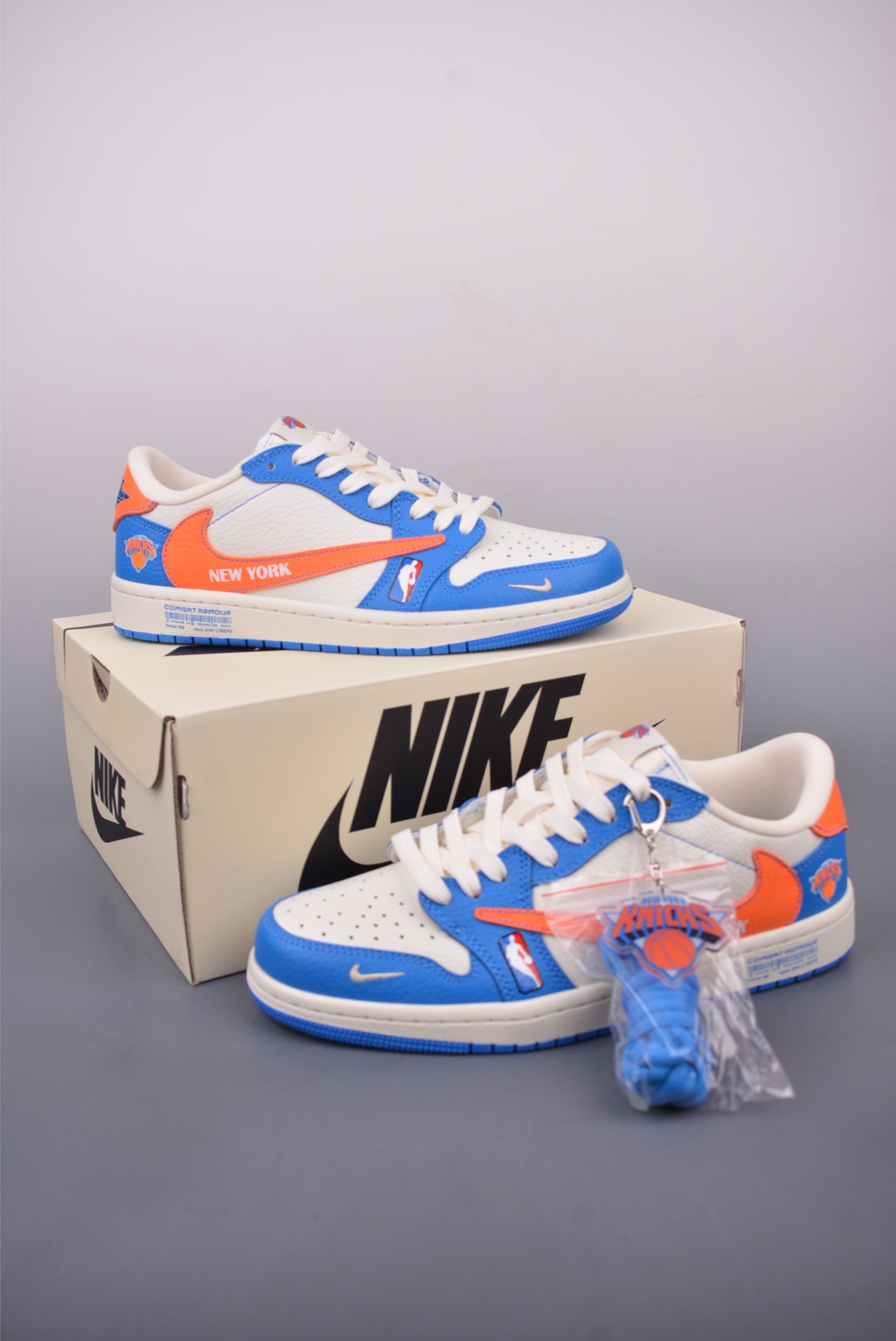 Fragment x Travis Scott x NBA Air Jordan 1 Low 三方联名倒钩 SC9207-028