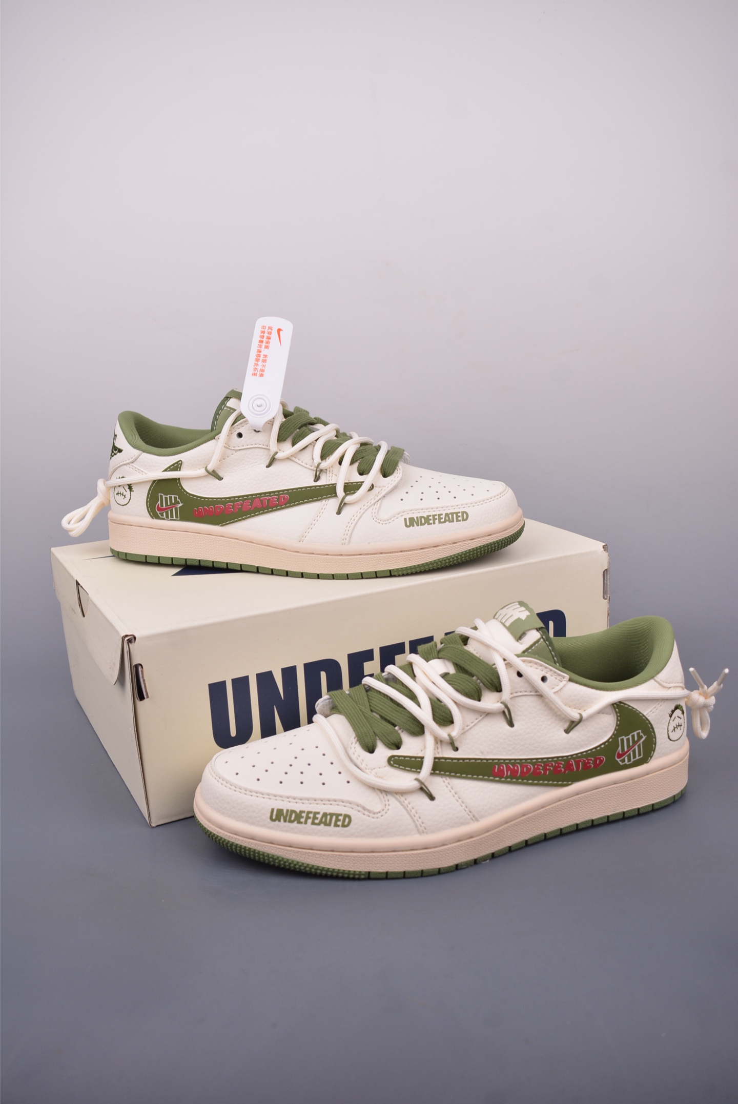 Nike Air Jordan 1 UN Undefeated Olive Sneakers, Premium Quality, All Sizes 6 i1747693396929 4116 0 4