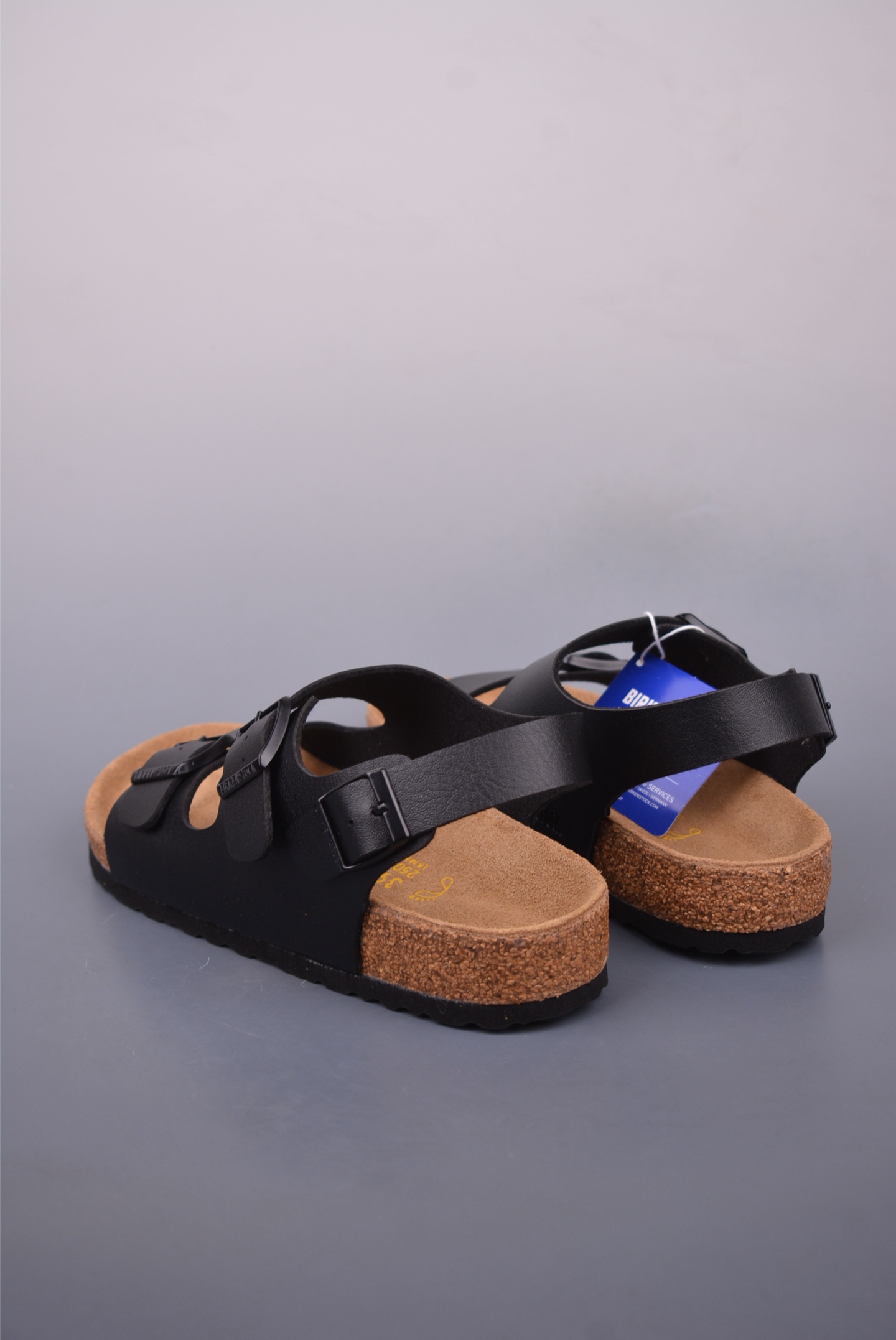 Birkenstock Milano Leather Sandals - Comfortable Unisex Cork Footbed Design 2 i1747780443424 4210 0 1