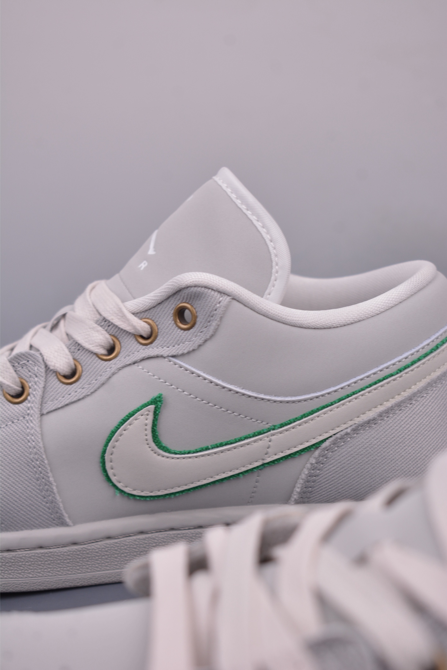 Air Jordan 1 Low Grey Green Casual Sneakers, Breathable, Comfortable, Stylish 9 i1747780997129 6525 0 7