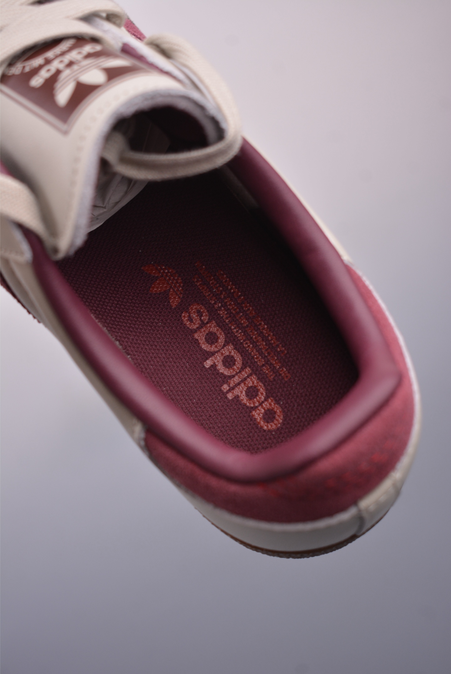 Adidas Samba OG Shoes - Beige/Burgundy - Retro Style, Ultimate Comfort 9 i1747781529144 965 0 8