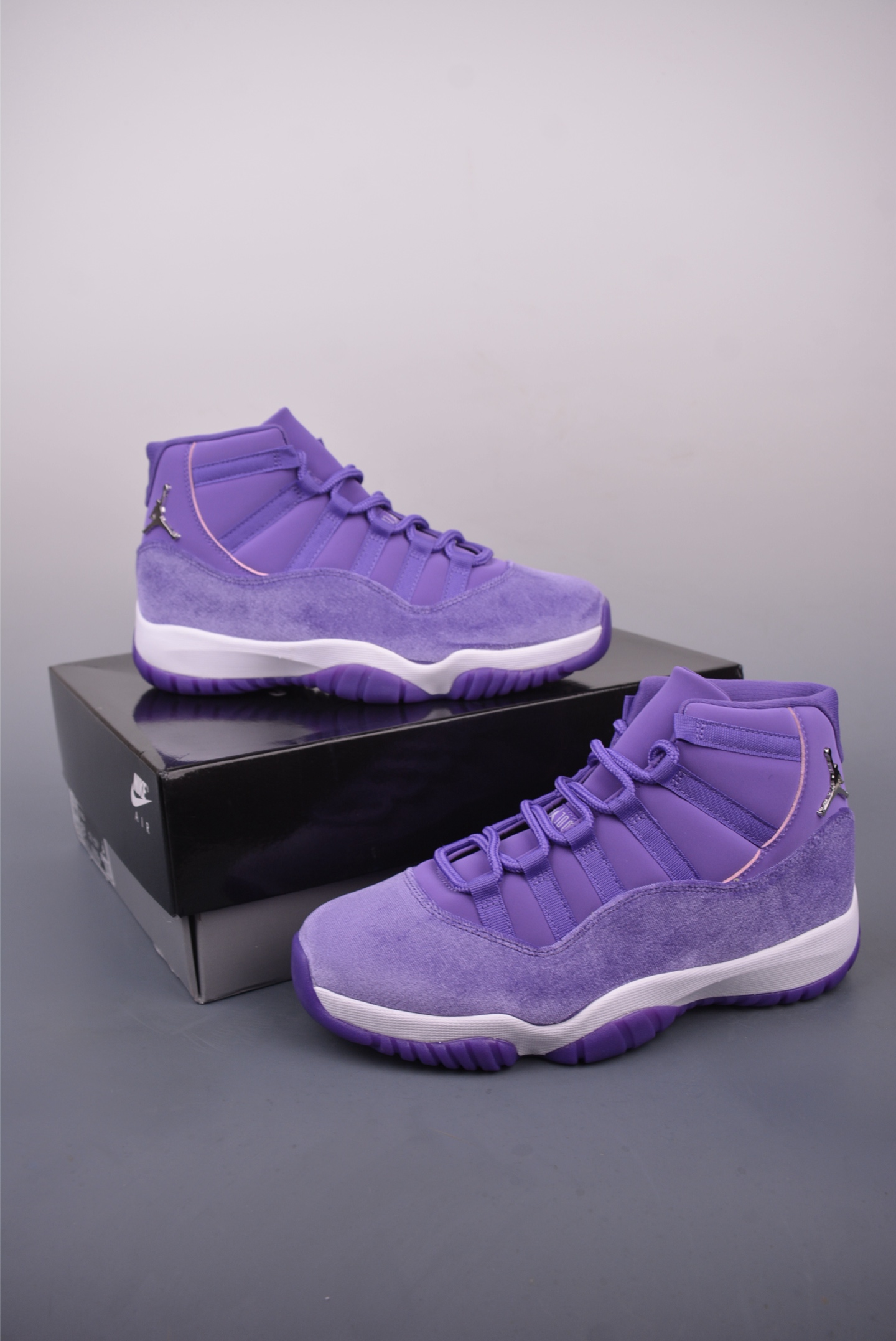 380 Air Jordan 11 Retro 纯原版本 AJ11 高帮复刻薰衣紫 CT8012-555