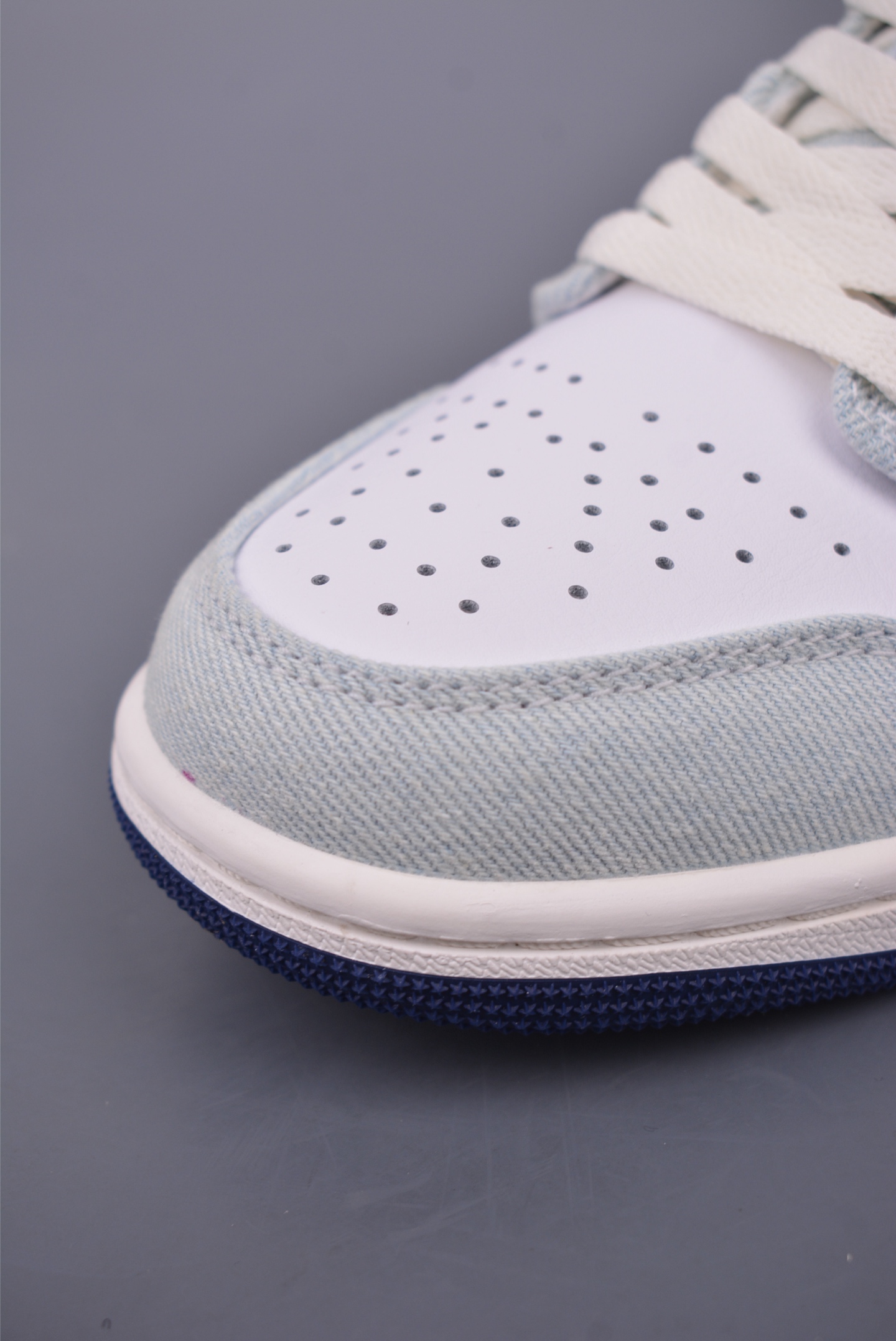 原装裸鞋级 市面最高工艺产物 Air Jordan 1 Low水洗牛仔 IH0648-141