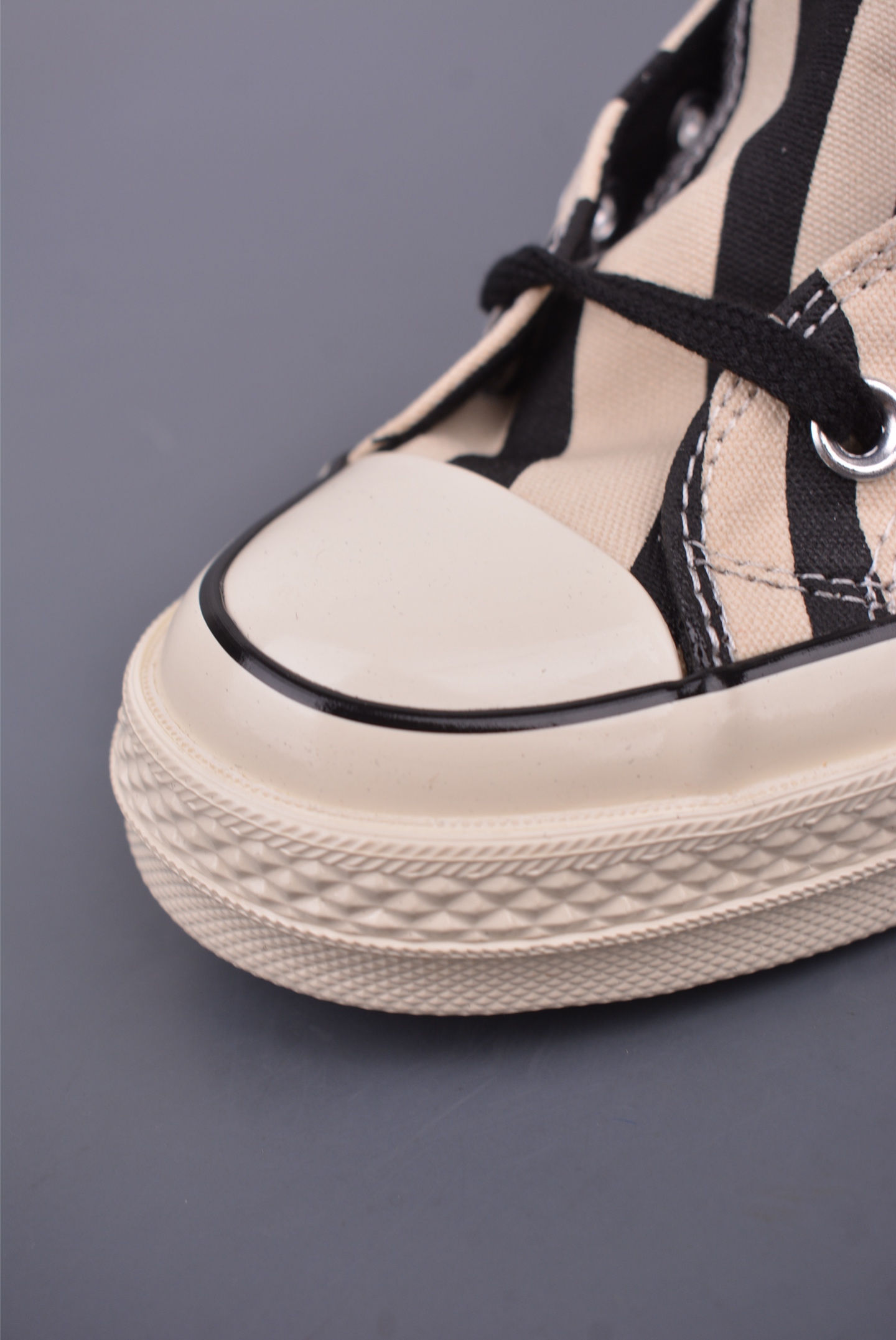 140 Converse Chuck 1970s 斑马纹 舒适防滑耐磨休闲硫化帆布鞋 163408c