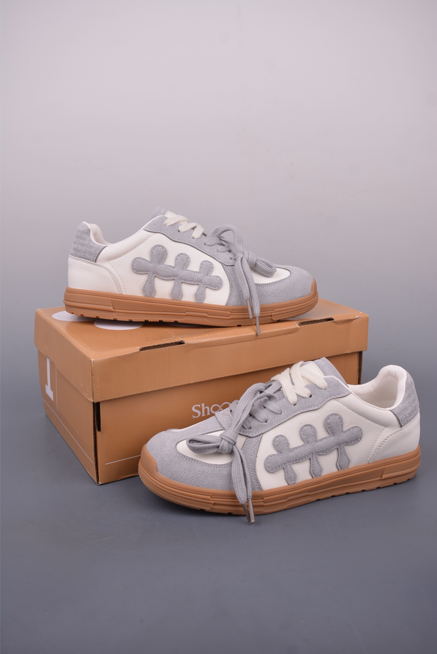 SHOOTBRAND Low Sneaker 重奏黑梅系列 增高复古低帮滑厚底休闲运动鞋 SHOT02
