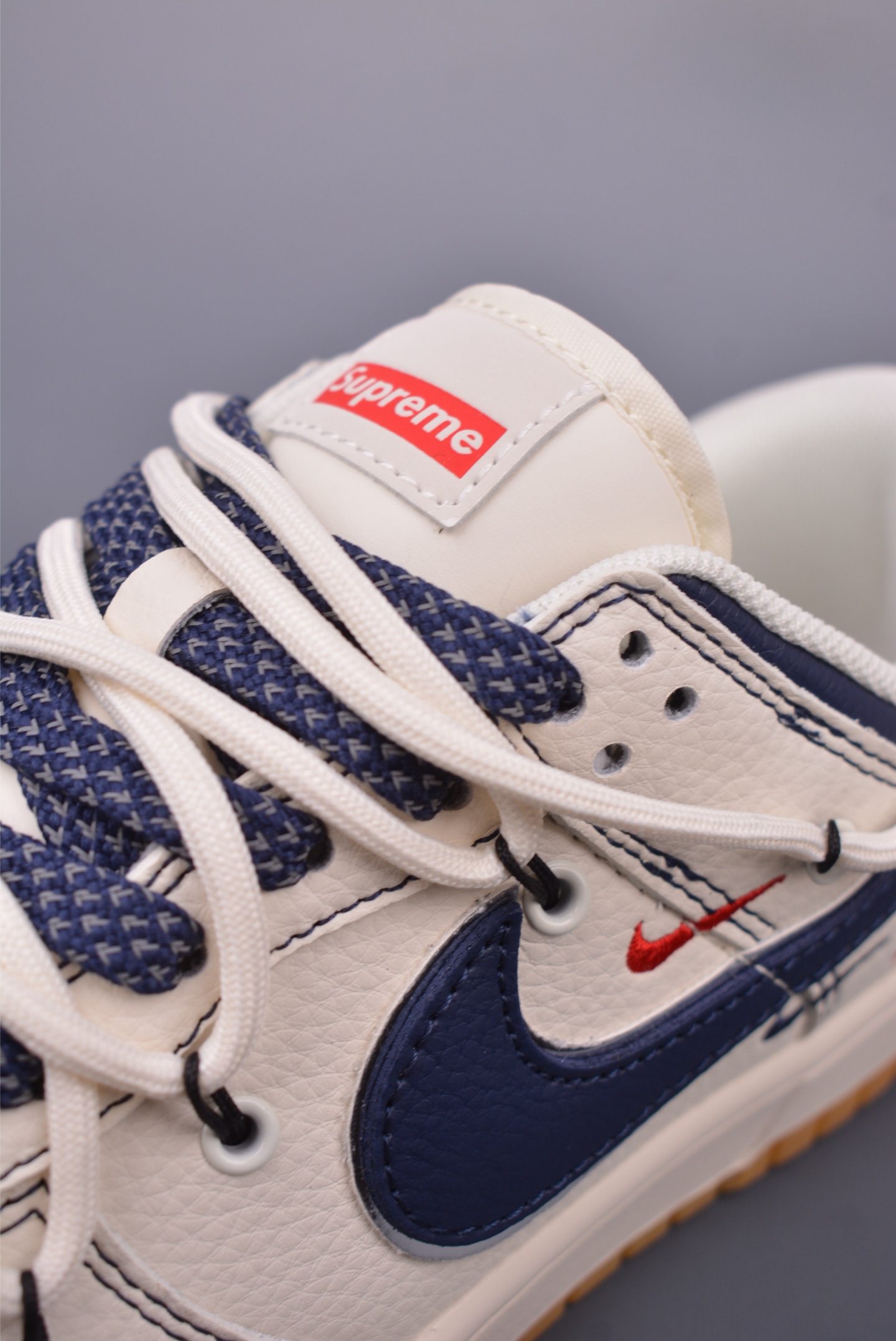 Nike SB Dunk Low Supreme联名 解构抽绳鞋带 FC1688-217