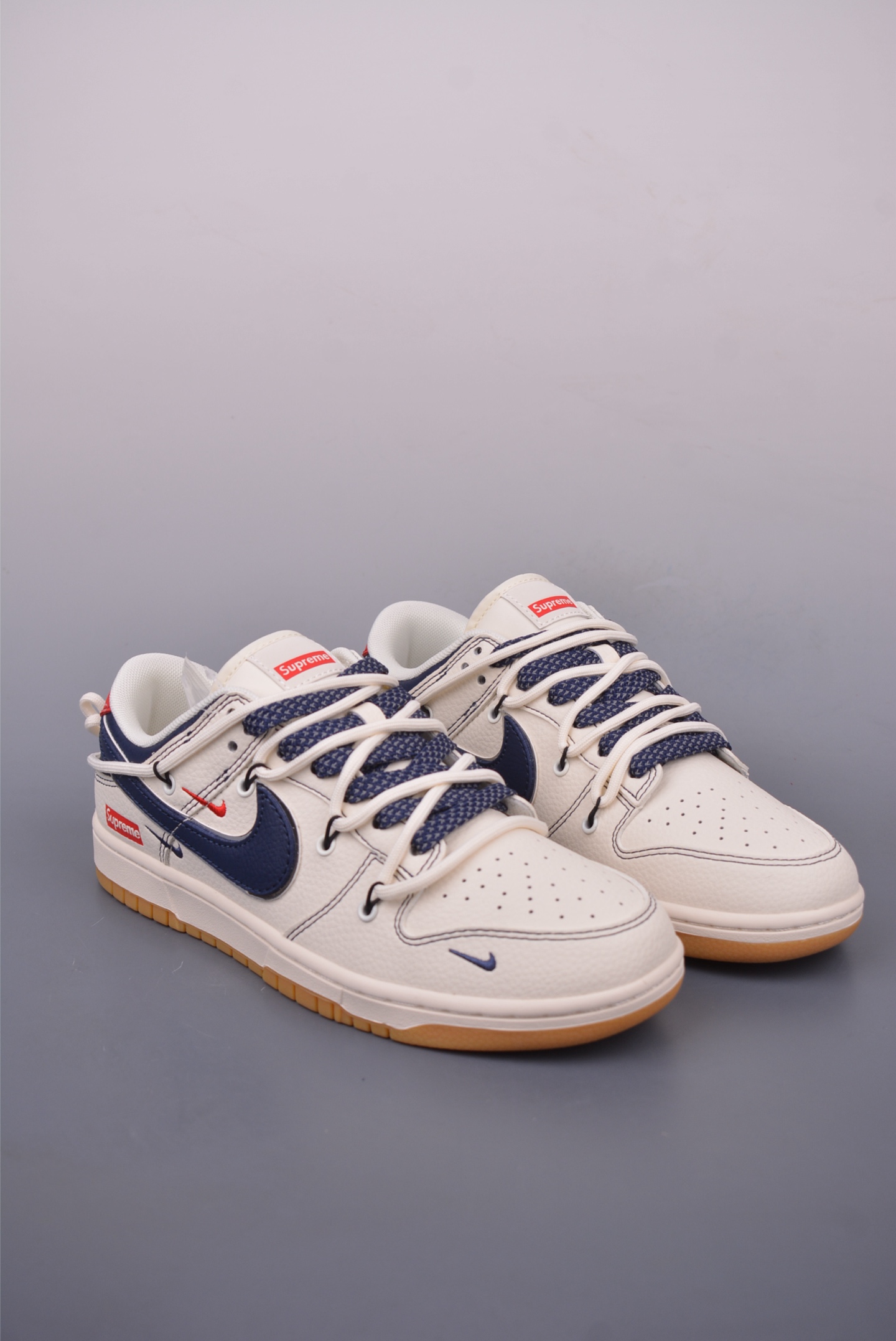 Nike SB Dunk Low Supreme联名 解构抽绳鞋带 FC1688-217
