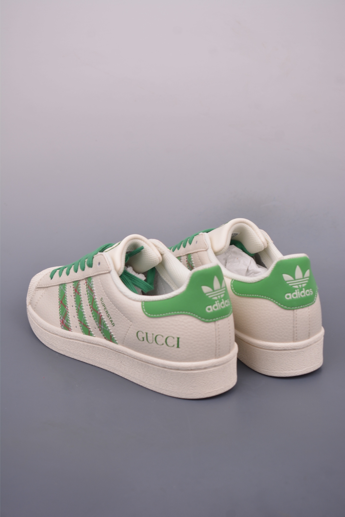 Adidas Superstar x Gucci Collaboration Classic White Sneakers 3 i1747867245377 5364 0 1