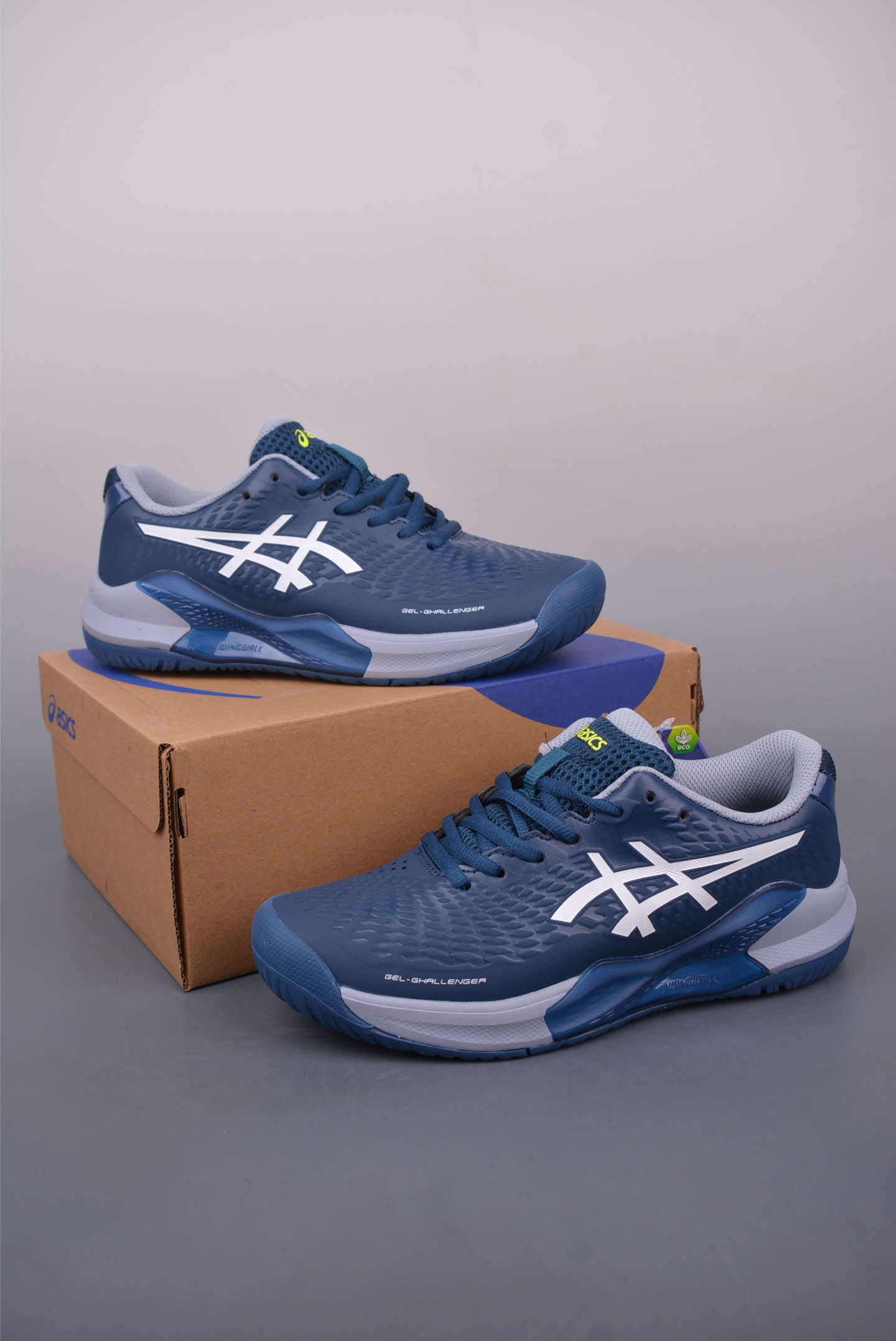 Asics Gel-Resolution 14 Blue Running Shoes Lightweight Breathable,Sizes 36-40 6 i1747941291506 9284 0 4