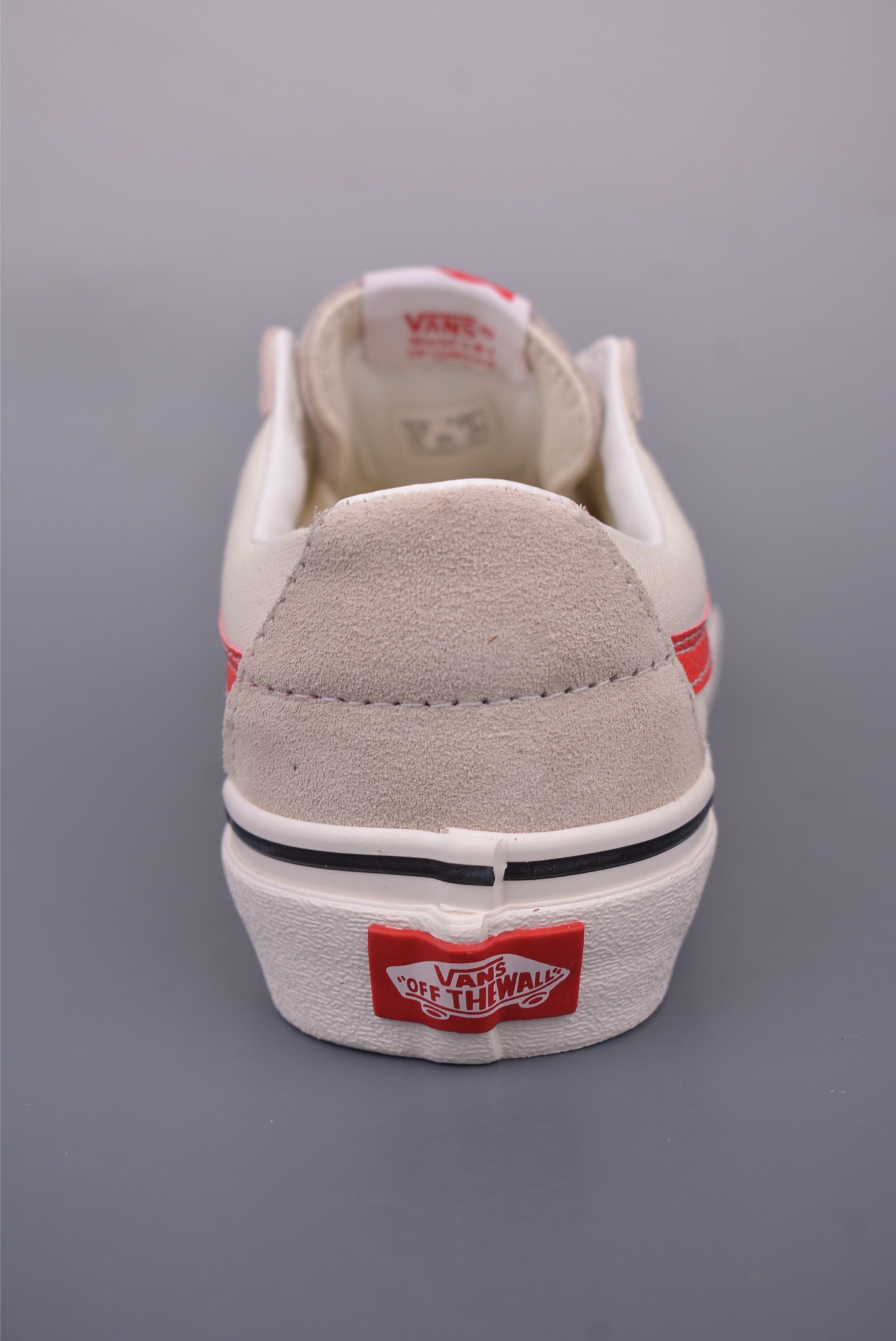 Vans SK8-Low White/Red Stripe Canvas Shoes - Low Top, Comfortable, Stylish 5 i1747941440695 9333 0 3