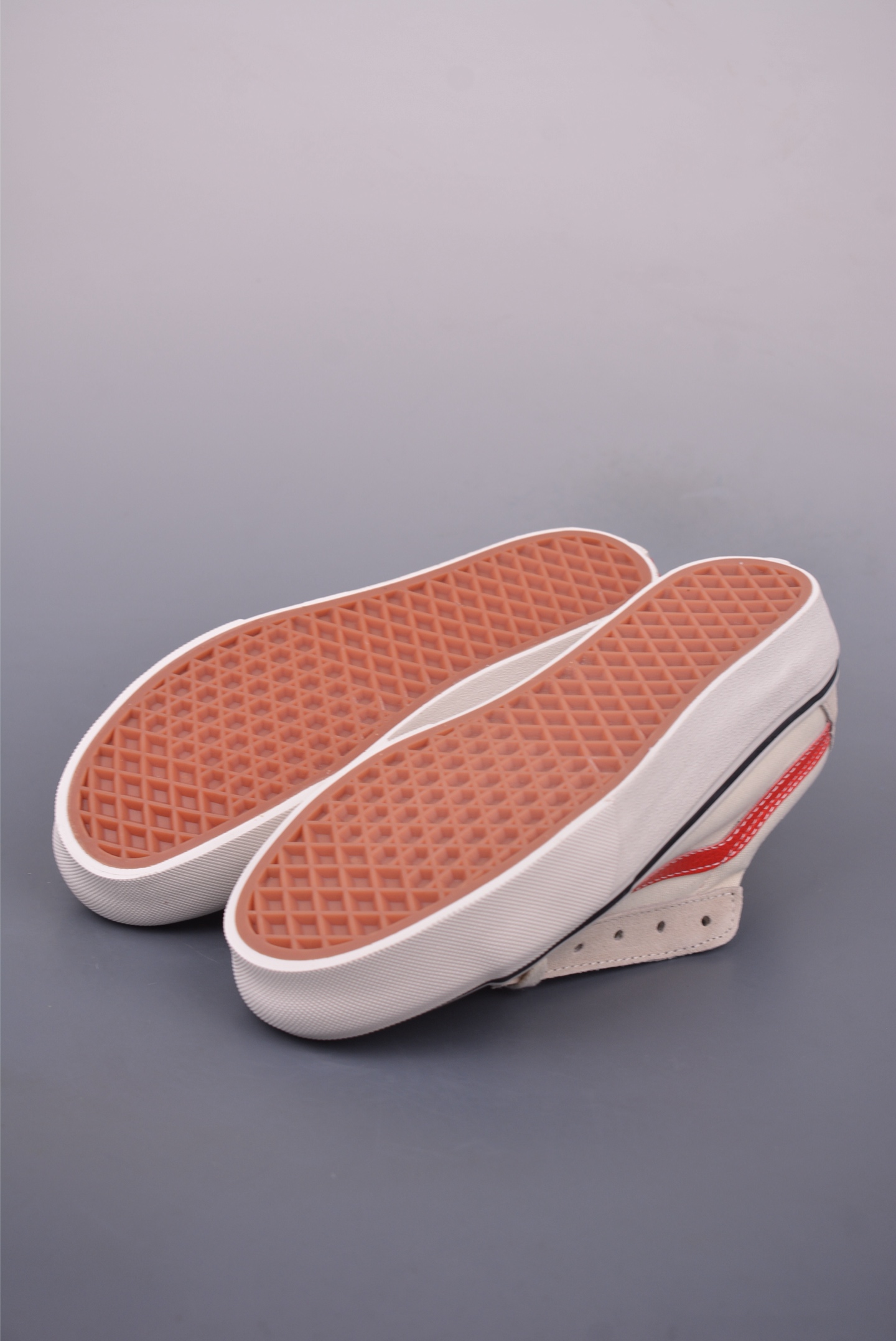 Vans SK8-Low White/Red Stripe Canvas Shoes - Low Top, Comfortable, Stylish 4 i1747941444643 1428 0 2
