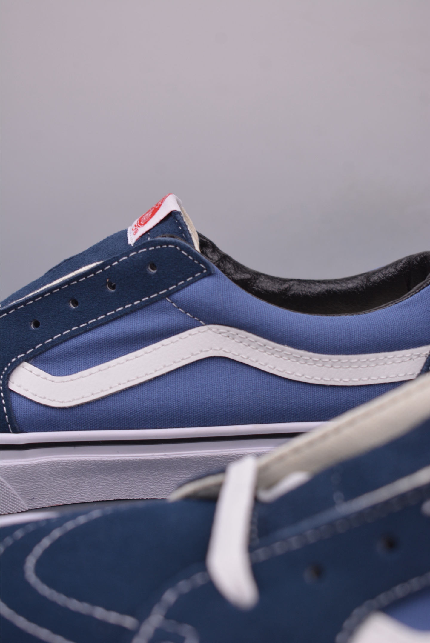 Vans SK8-Low Blue Canvas Sneakers - Iconic Style & Comfortable Fit 8 i1747941480327 4650 0 7
