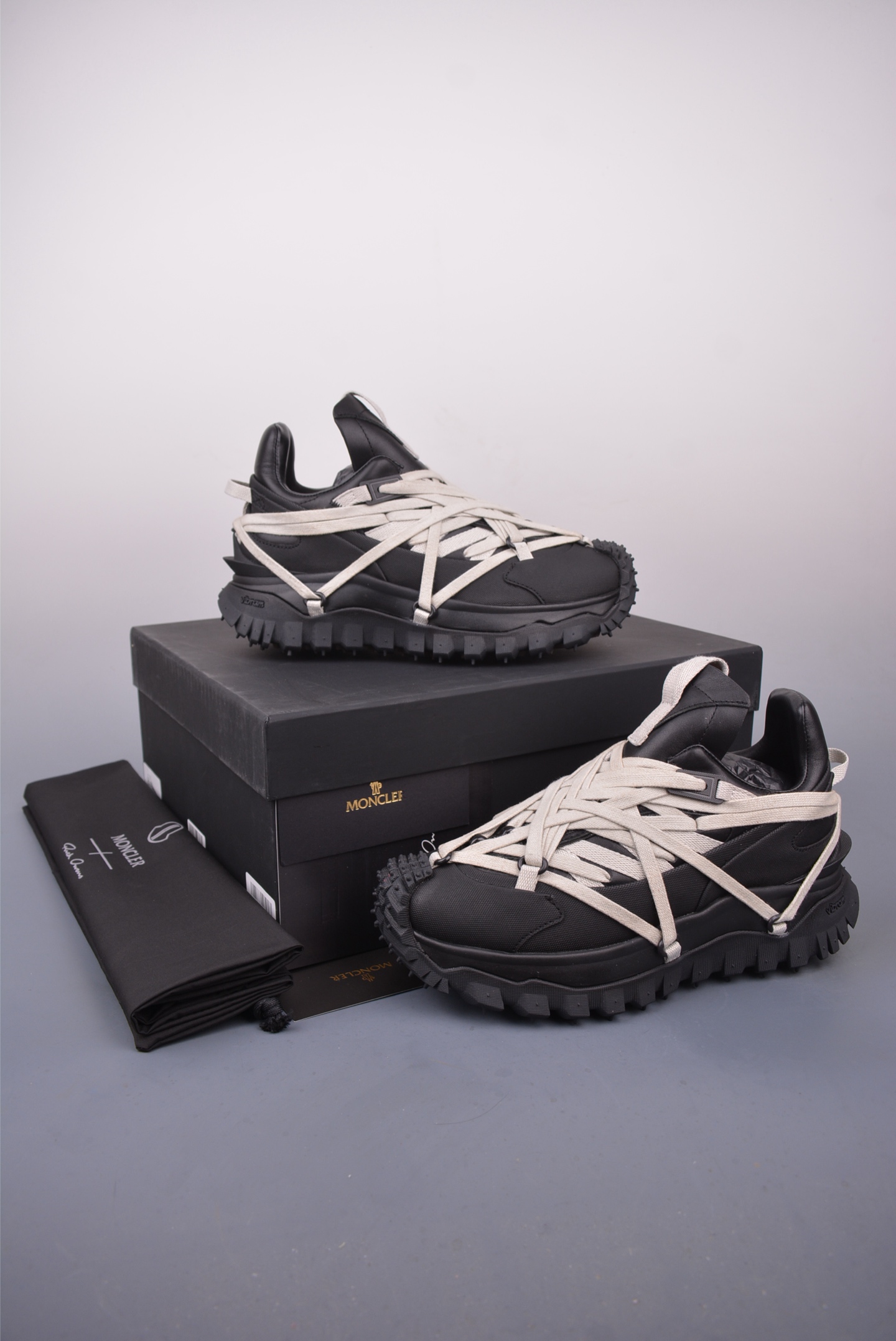 Rick Owens x Moncler Trailgrip Sneakers - Gothic Dark Aesthetic Shoes 6 i1747941672667 3984 0 4