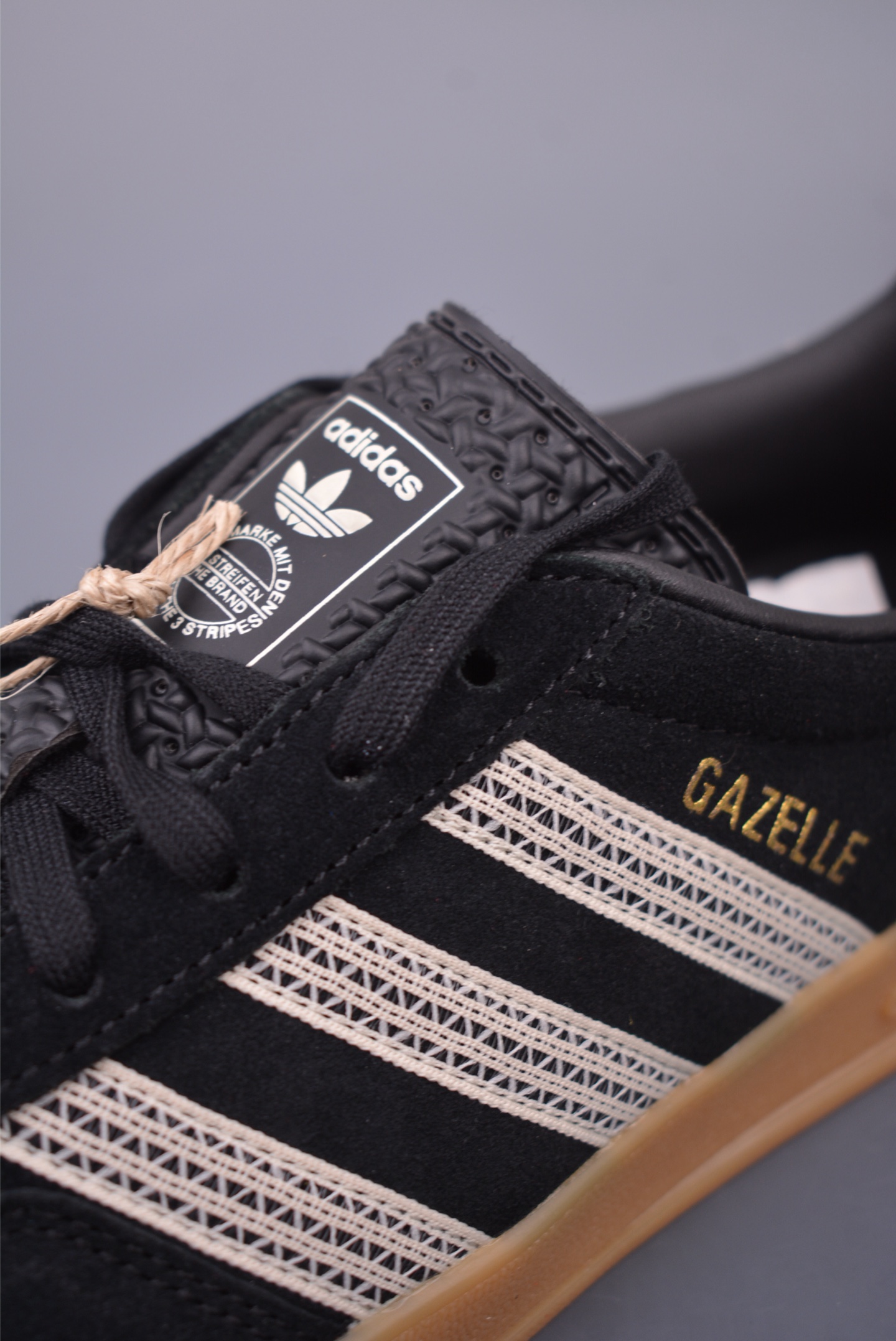 adidas Originals Gazelle INdoor 三叶草休闲防滑耐磨低帮板鞋 纯 JI2755