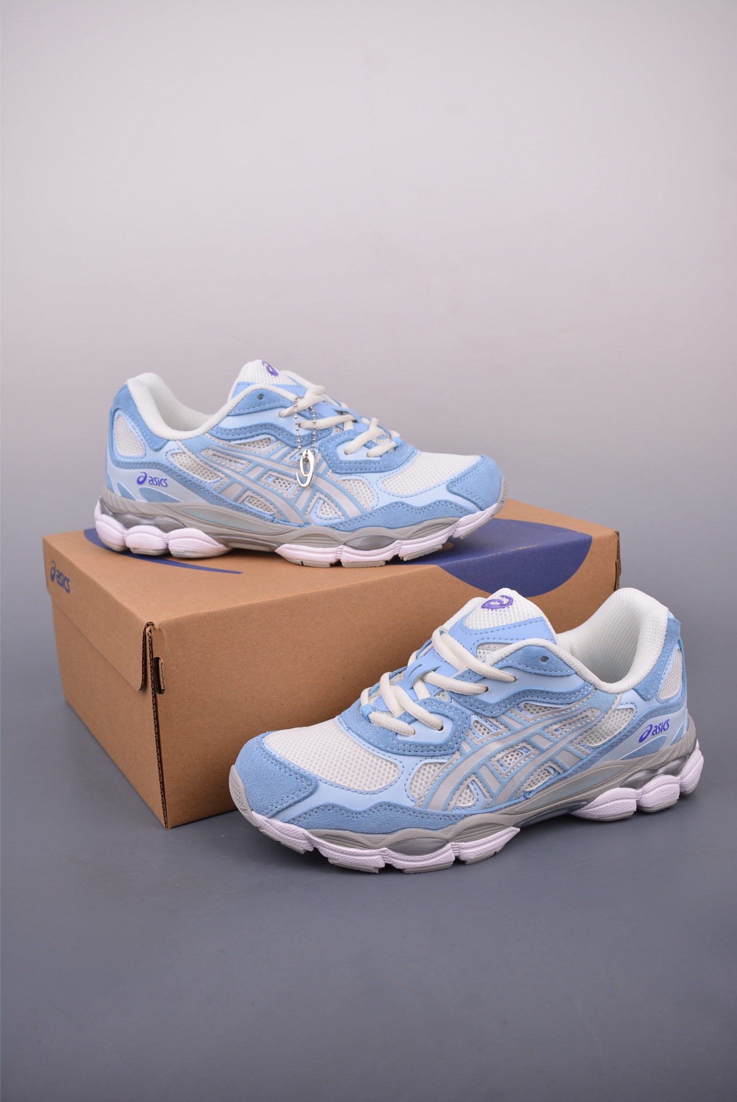 200 Asics Gel-NYC 纯原版本 亚瑟士运动休闲透气专业跑鞋 1203A383-107