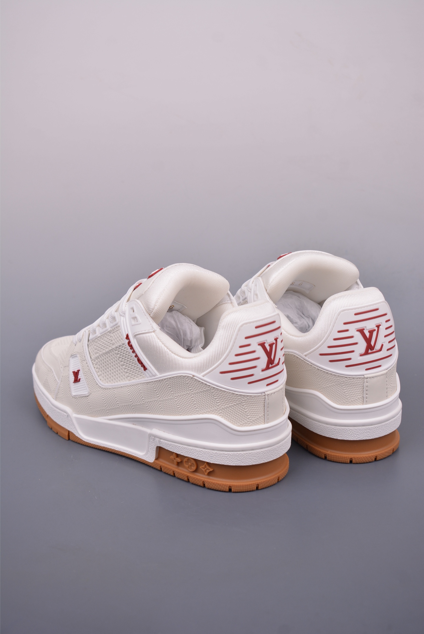 400 路易威登Louis Vuitton Archlight Sneakers 探视系列真皮拼色复古老爹风休闲运动鞋