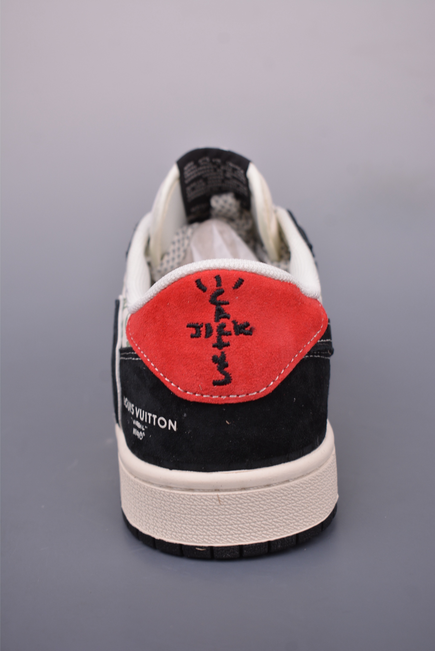 Fragment x Travis Scott x LV Air Jordan 1 Low 三方联名倒钩 YX5066-333