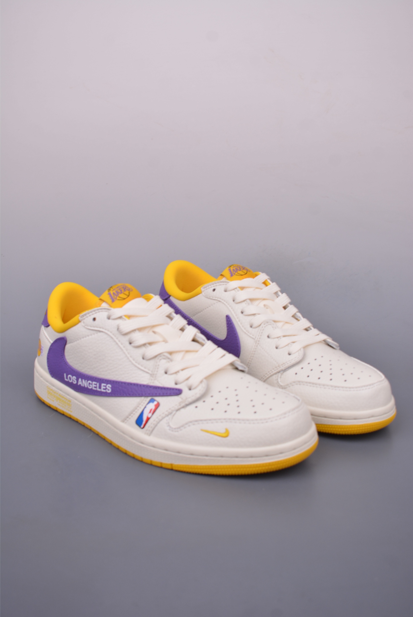 280 Fragment x Travis Scott x NBA Air Jordan 1 Low 三方联名倒钩 SC9207-027