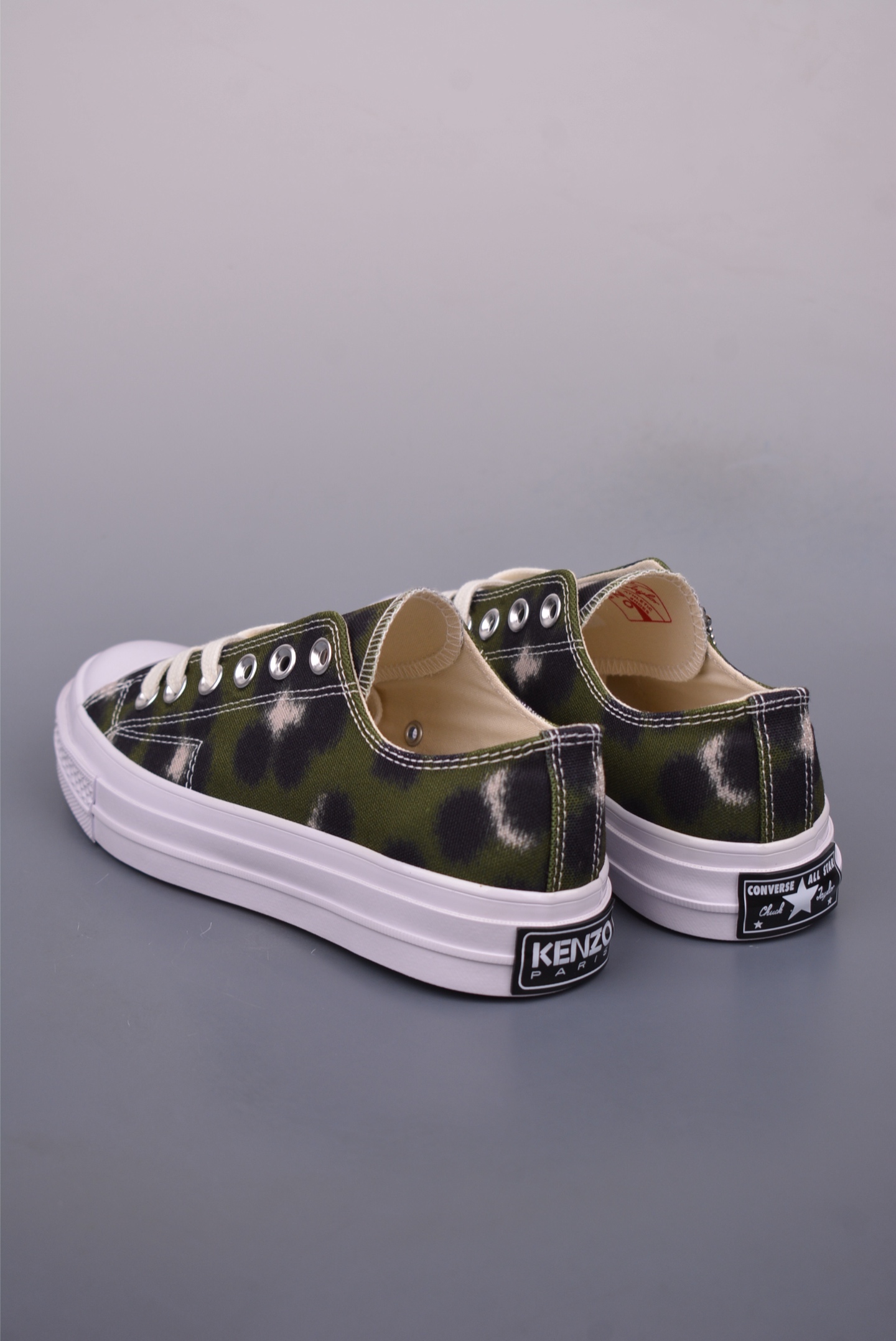 KENZO x Converse Chuck 70 Hana Leopard Cypress Low Top Sneakers 3 i1748127879964 9959 0 1