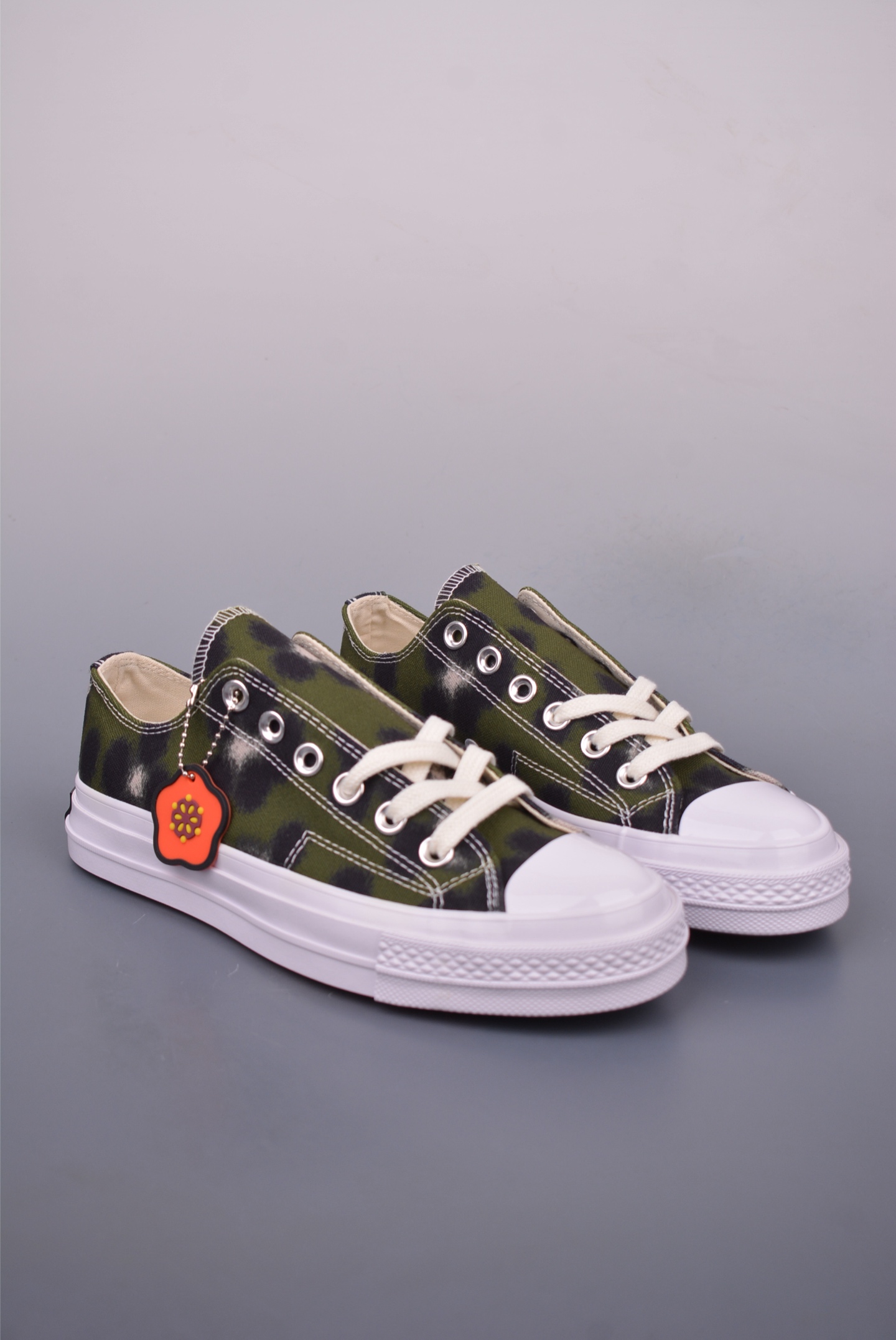 KENZO x Converse Chuck 70 Hana Leopard Cypress Low Top Sneakers 2 i1748127881141 8118 0 0
