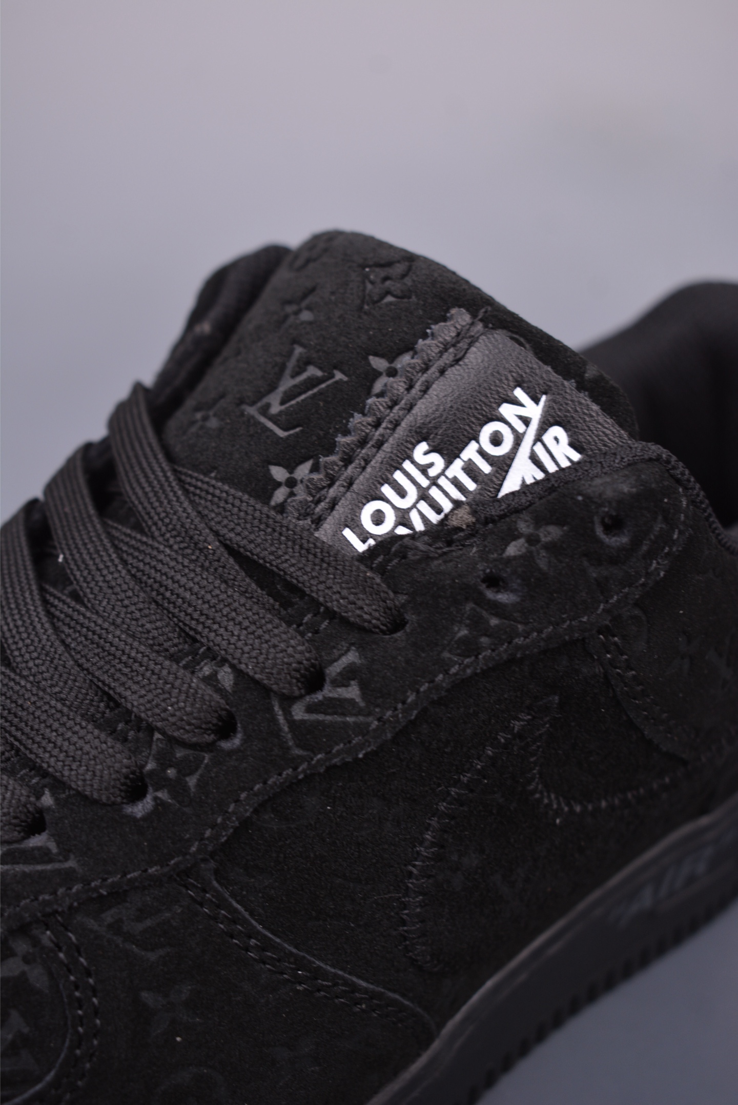 Nike Air Force 1 Low Louis Vuitton Black Suede Sneakers Size 40-46 8 i1748128176070 6209 0 6