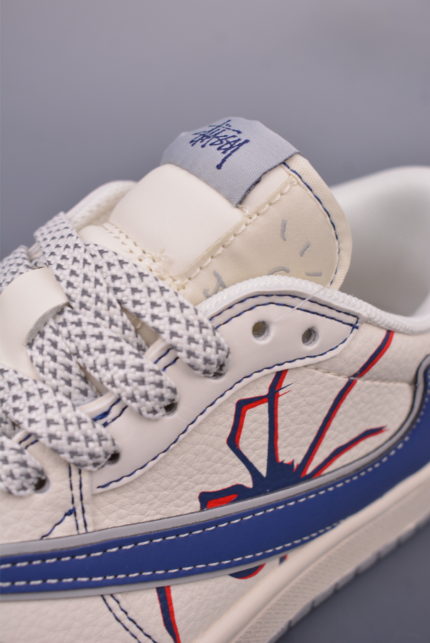 Fragment Design x Travis Scott x Stussy Air Jordan 1 Low Collaboration Sneakers 8 i1748128545767 6558 0 6