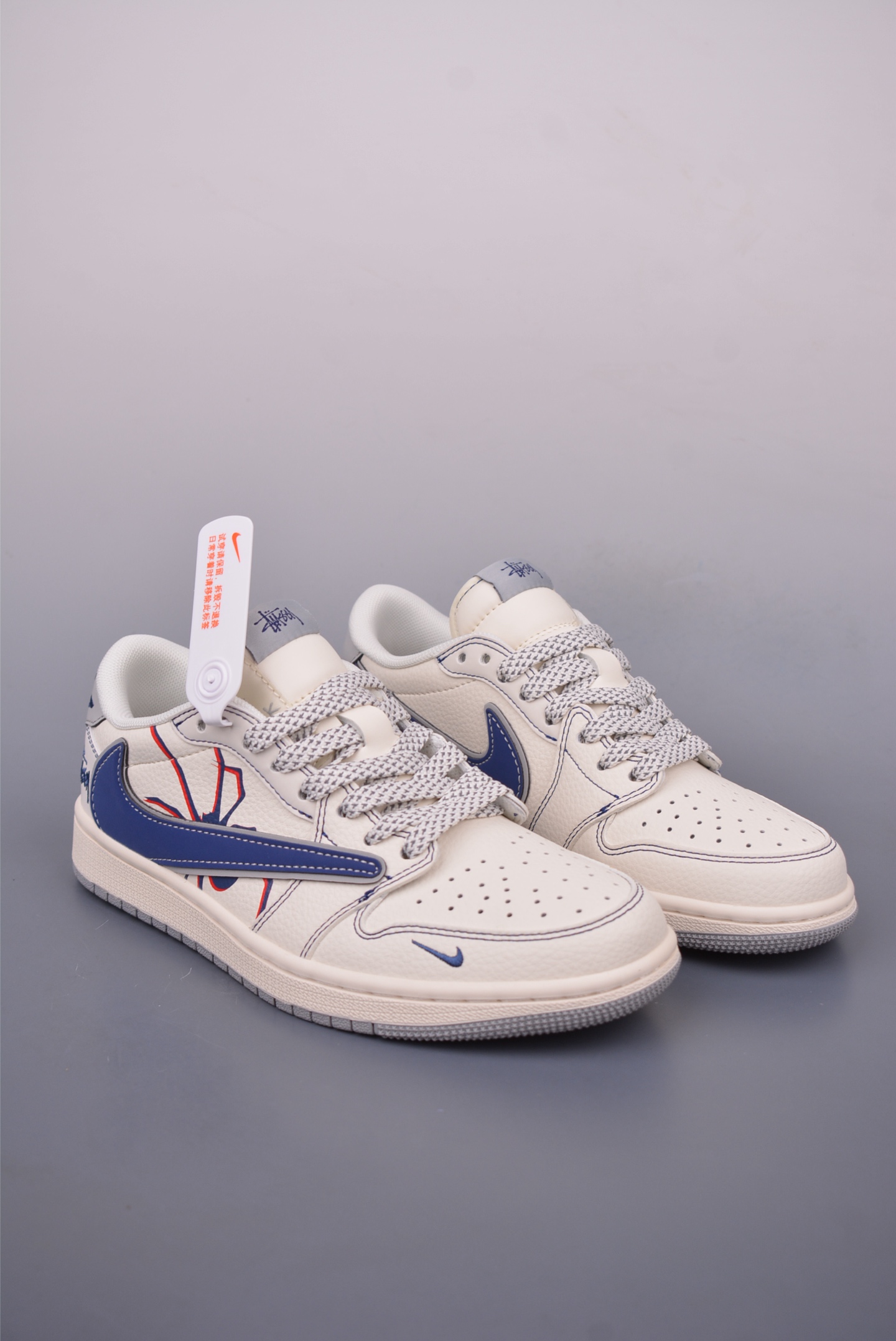 Fragment Design x Travis Scott x Stussy Air Jordan 1 Low Collaboration Sneakers 2 i1748128545800 7276 0 0