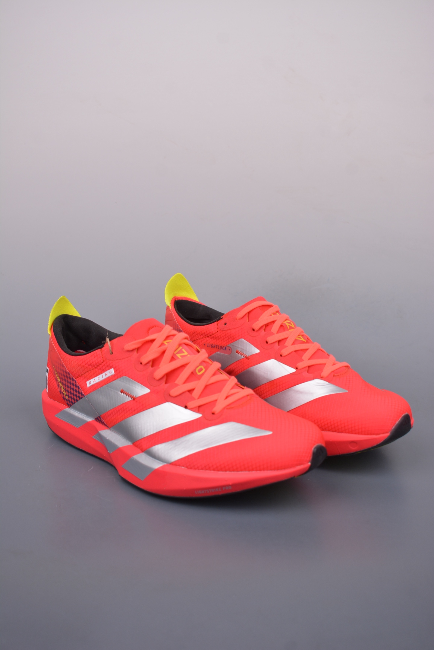 Adidas Adizero Adios 9 M赛车联名系列 低帮轻便透气竞速休闲运动慢跑鞋 IH5747