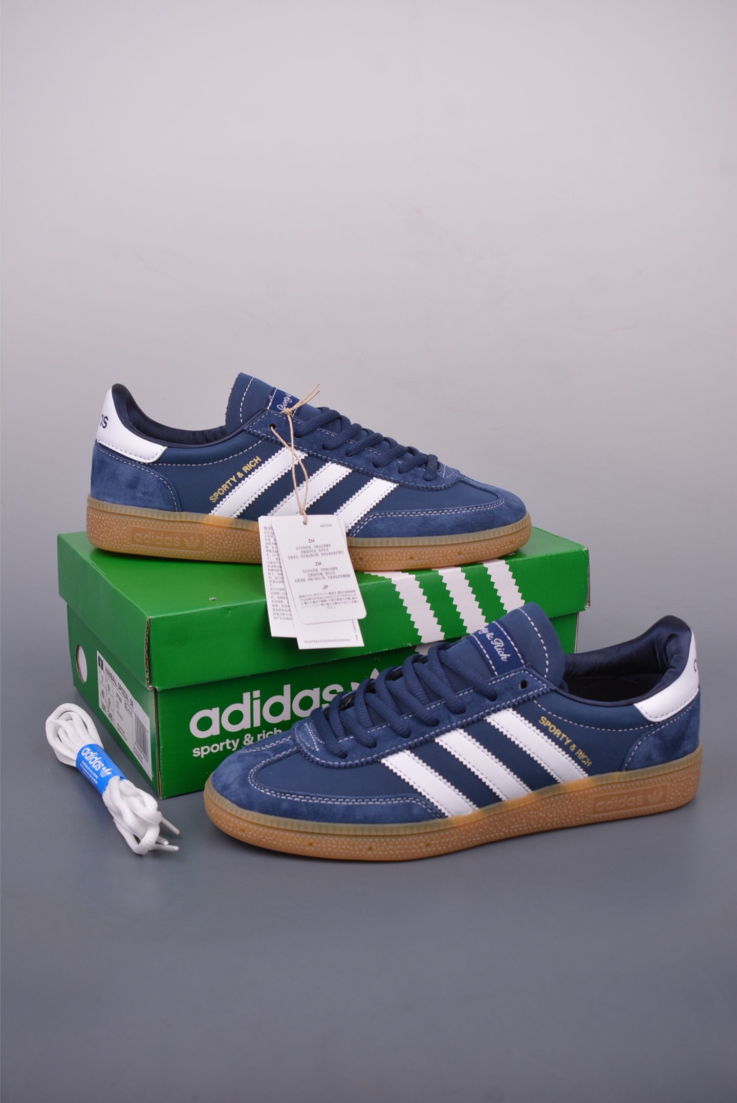 Adidas Handball Spezial Sporty & Rich Classic Suede Sneakers 6 i1748213256911 424 0 4