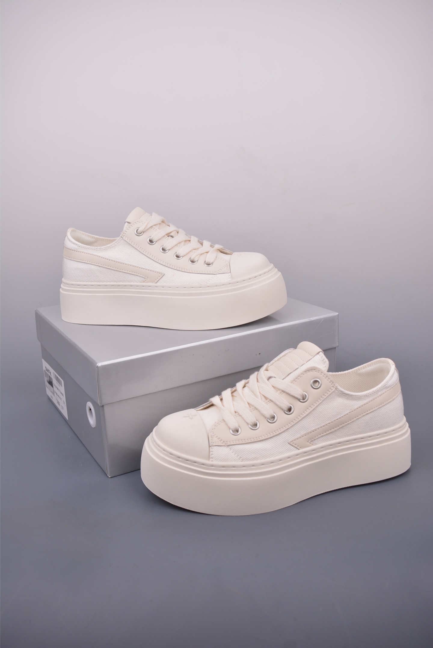 Smfk Garden Vintage Skate Low Platform Sneakers - Stylish Canvas Shoes 5 i1748213526189 9054 0 4