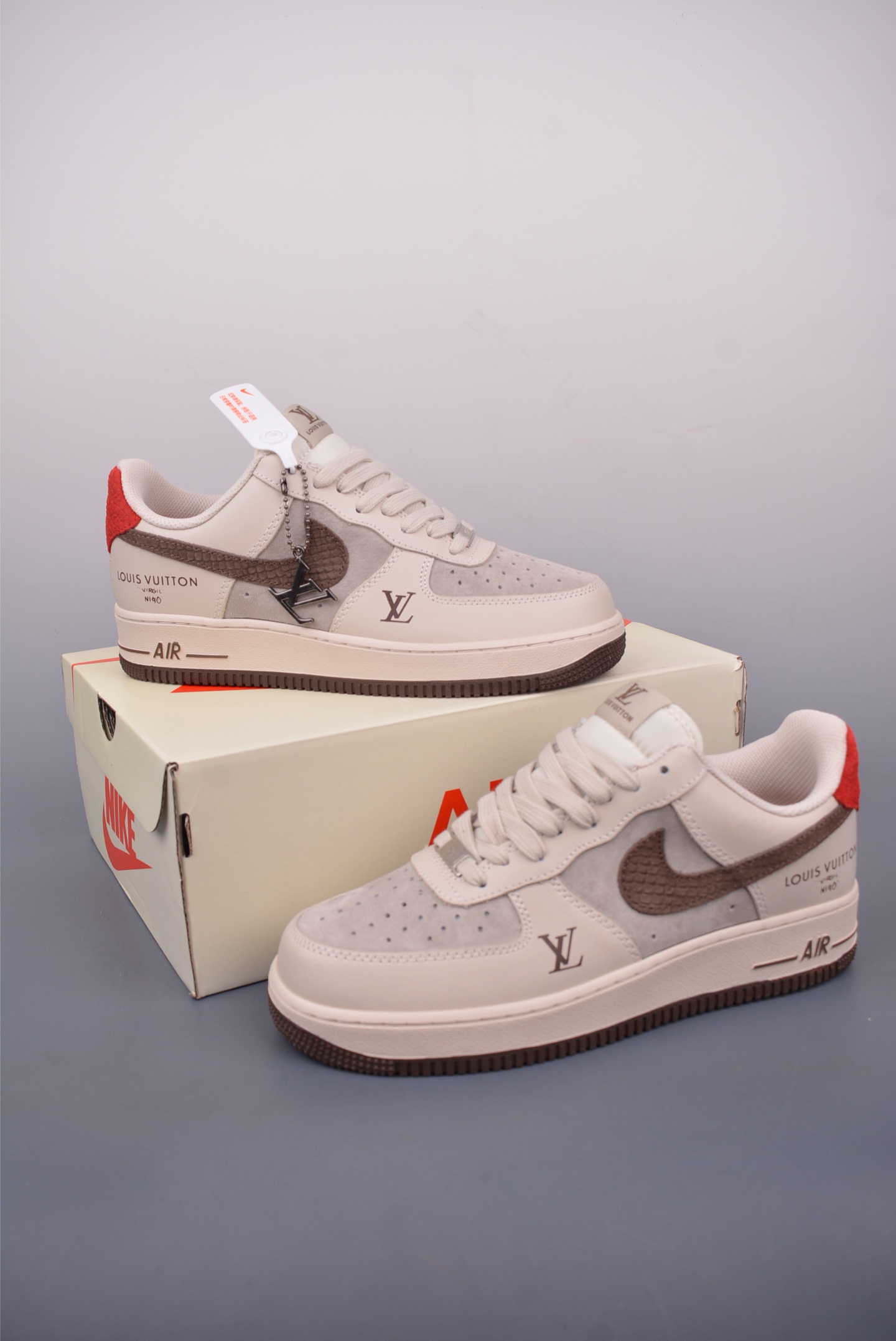 Louis Vuitton Air Force 1 Low Sneakers Leather Casual Shoes For Men 5 i1748213708768 9176 0 4