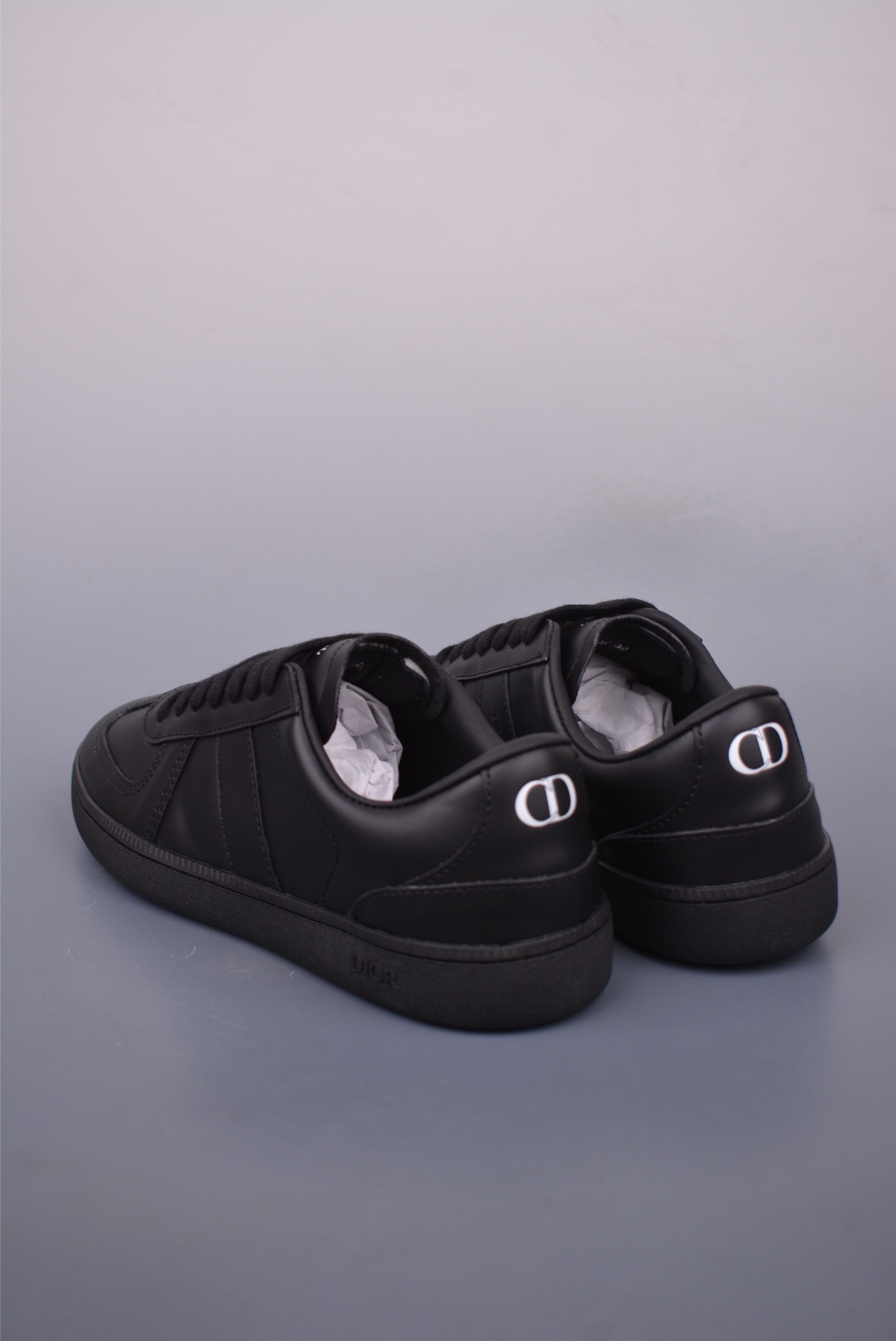 Dior Matchpoint Leather Sneakers - Round Toe Lace-Up, Black, Sizes 38-45 2 i1748214345343 6938 0 1