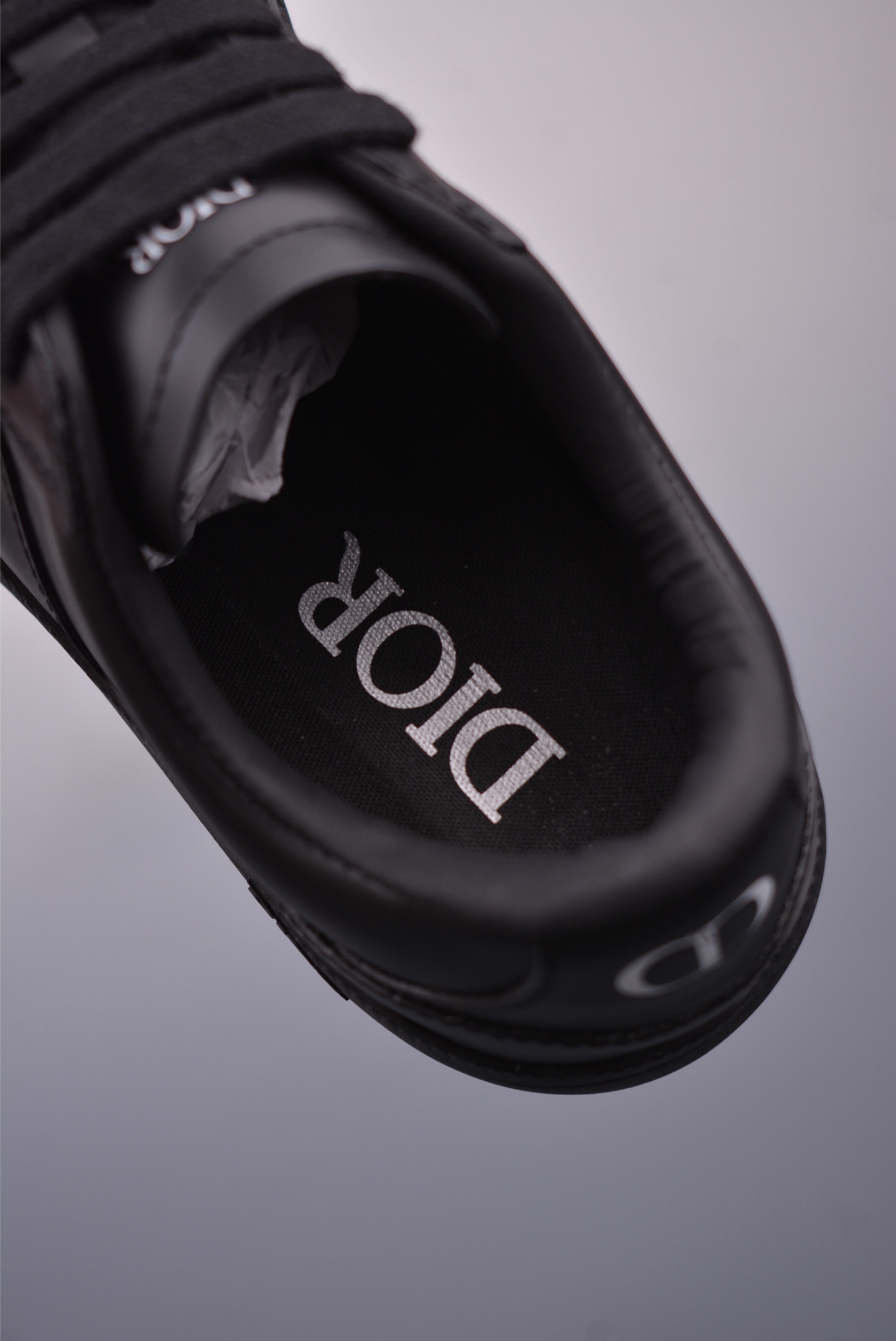 Dior Matchpoint Leather Sneakers - Round Toe Lace-Up, Black, Sizes 38-45 9 i1748214345412 9803 0 8