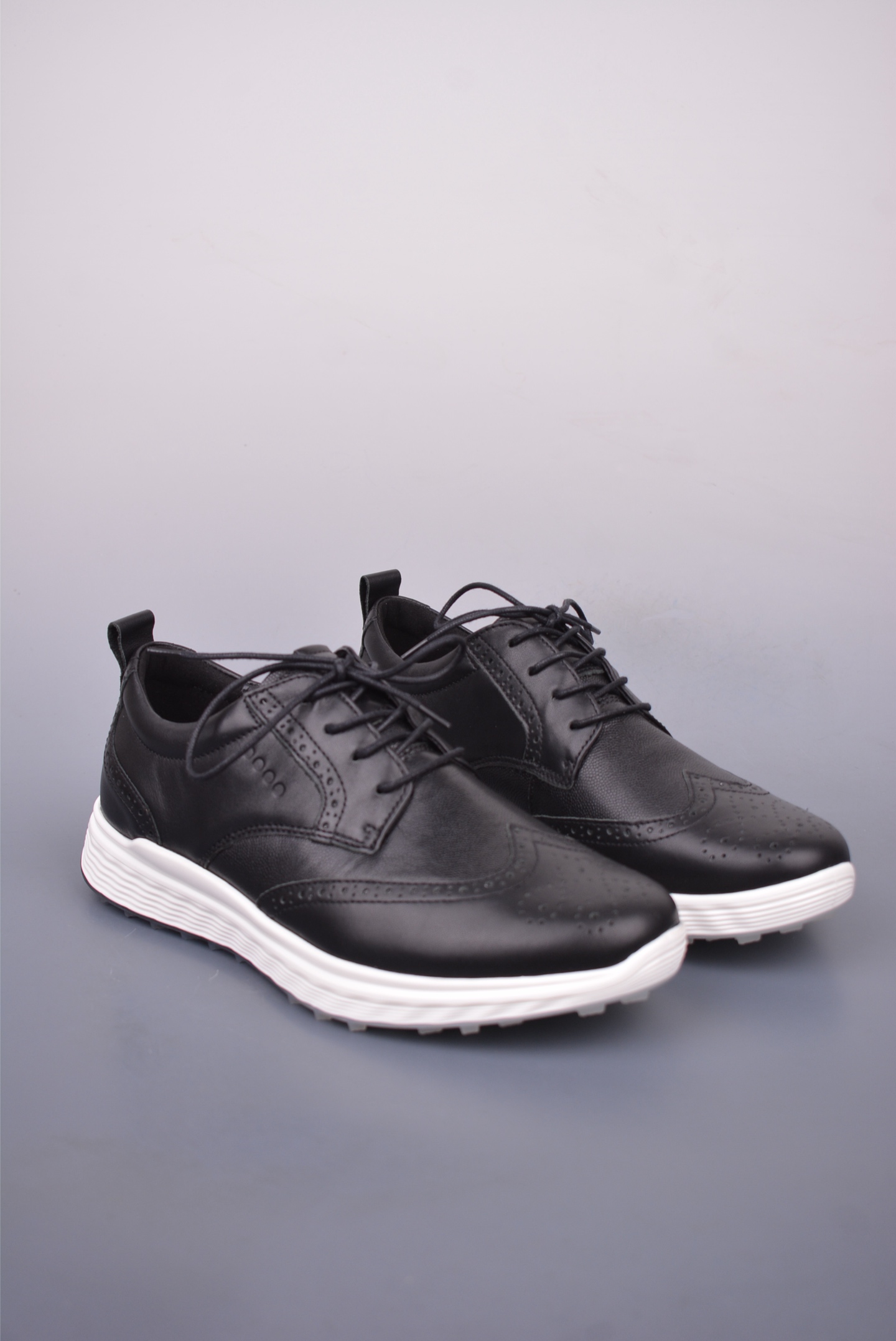 ECCO Men's Leather Wingtip Oxford Shoes - Comfortable & Stylish 2 i1748215057920 3853 0 0